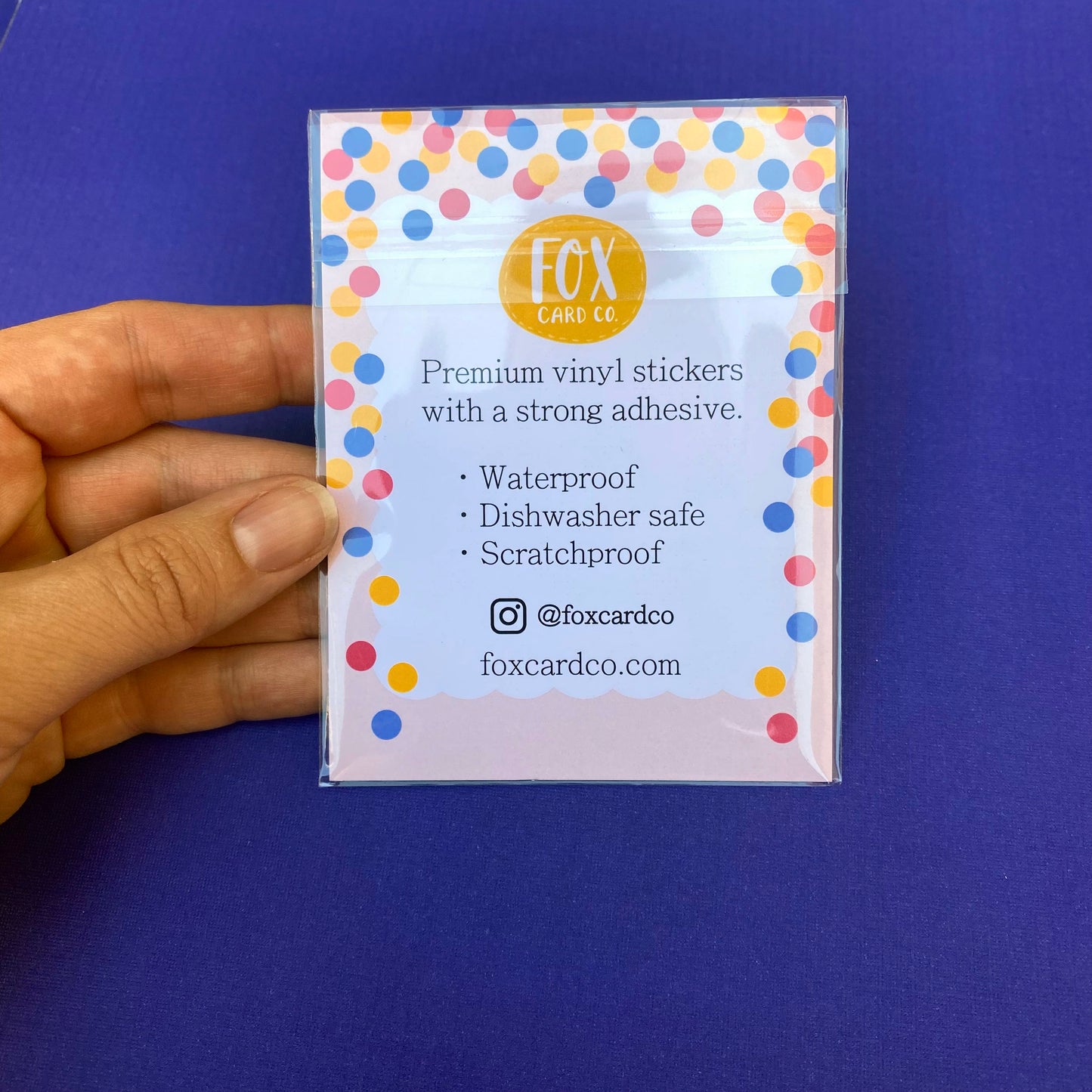 Peacock Sticker Glitter