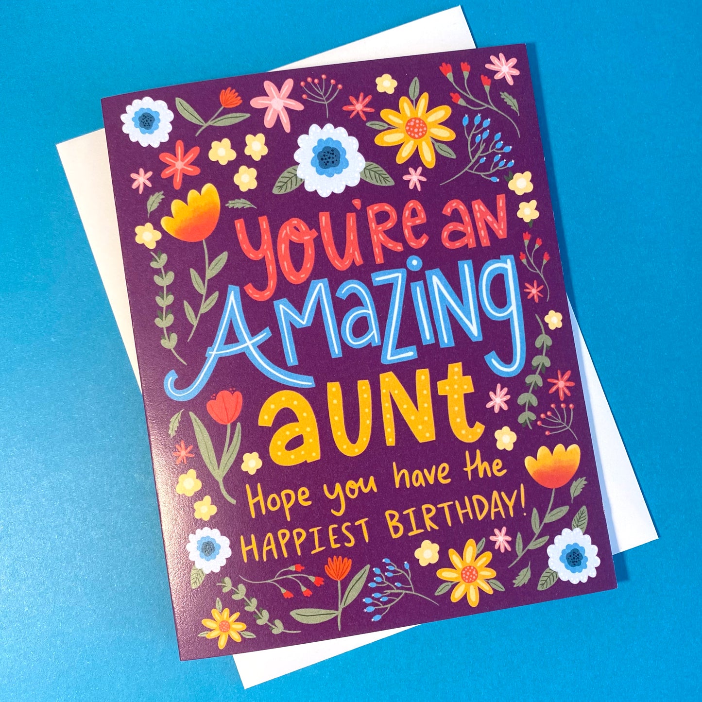 Aunt birthday Card