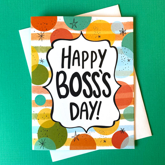 Boss's Day Card