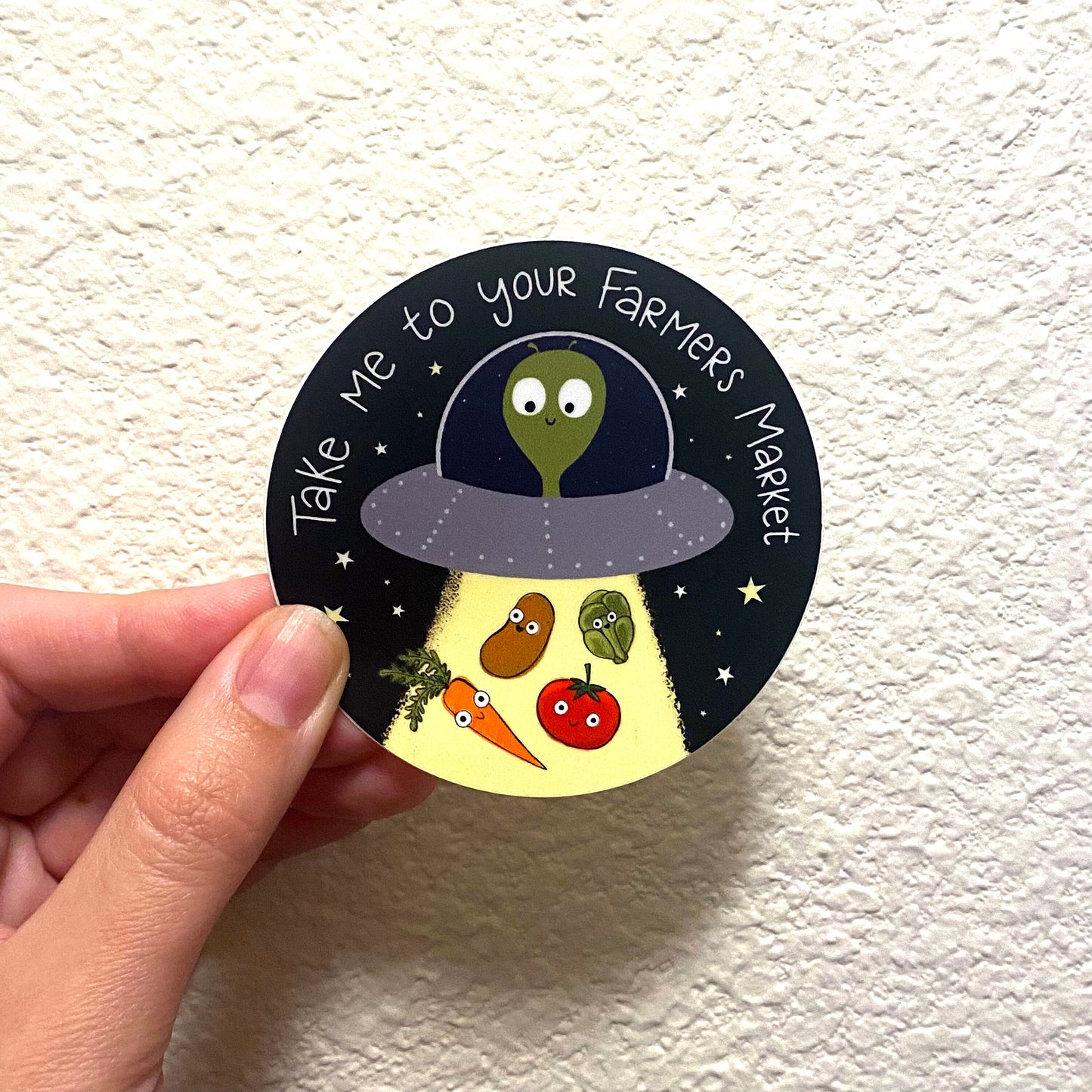 Farmers Market Gift, Farmers Market Sticker, Support Your Local Farmers Sticker, Funny Stickers for car, Funny Stickers for Men