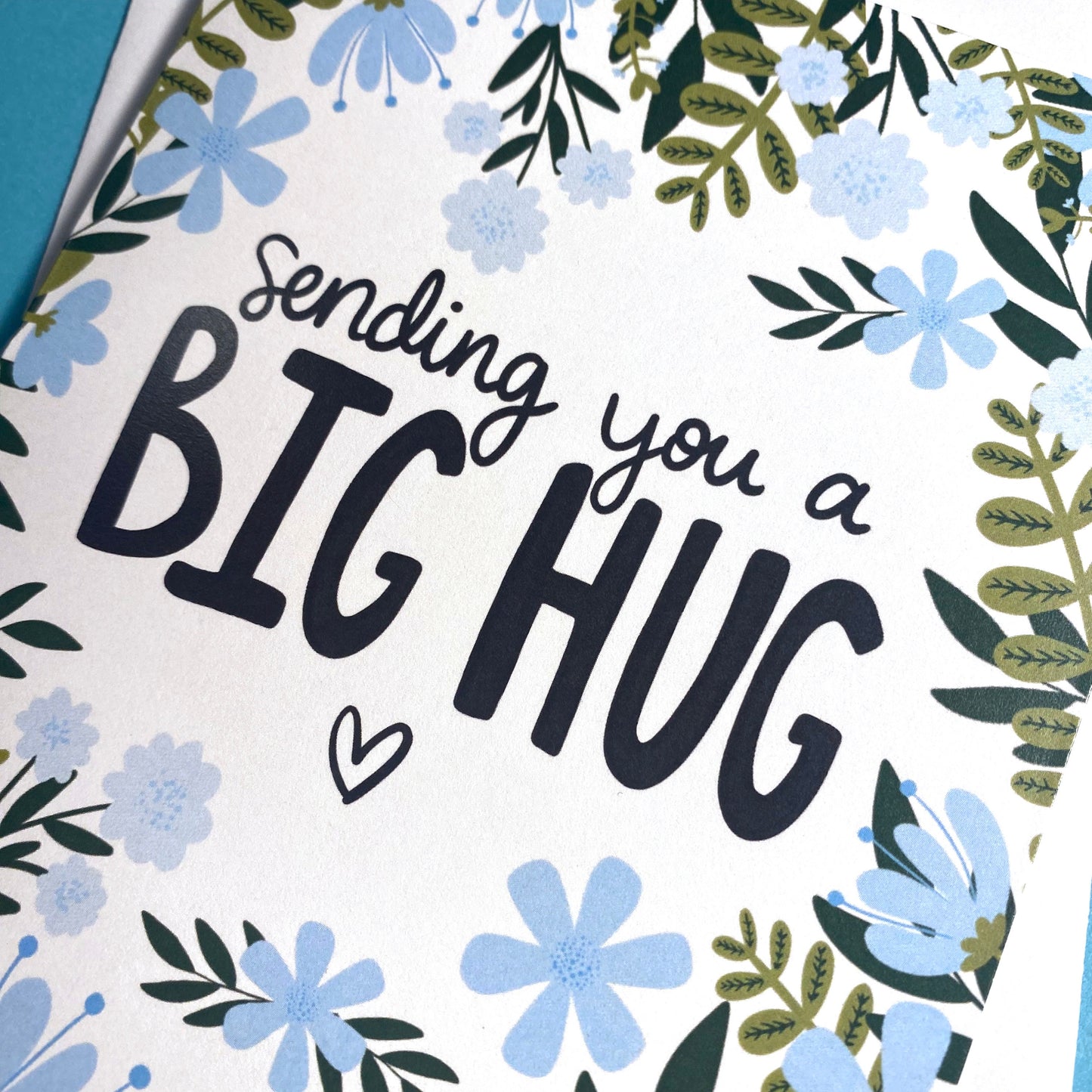 Sending Hugs Card, Hug Card, Thinking of You Card, Sending a Hug Card, Just Because Card, Sending you a Hug, Encouragement Cards for Women