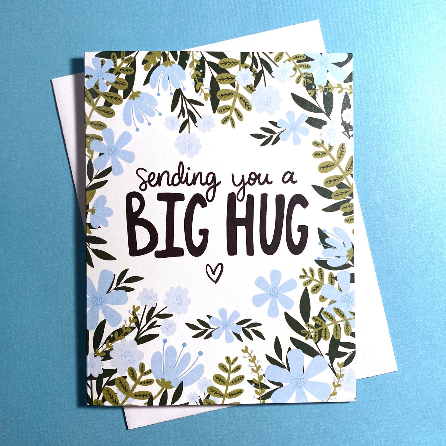 Sending Hugs Card, Hug Card, Thinking of You Card, Sending a Hug Card, Just Because Card, Sending you a Hug, Encouragement Cards for Women