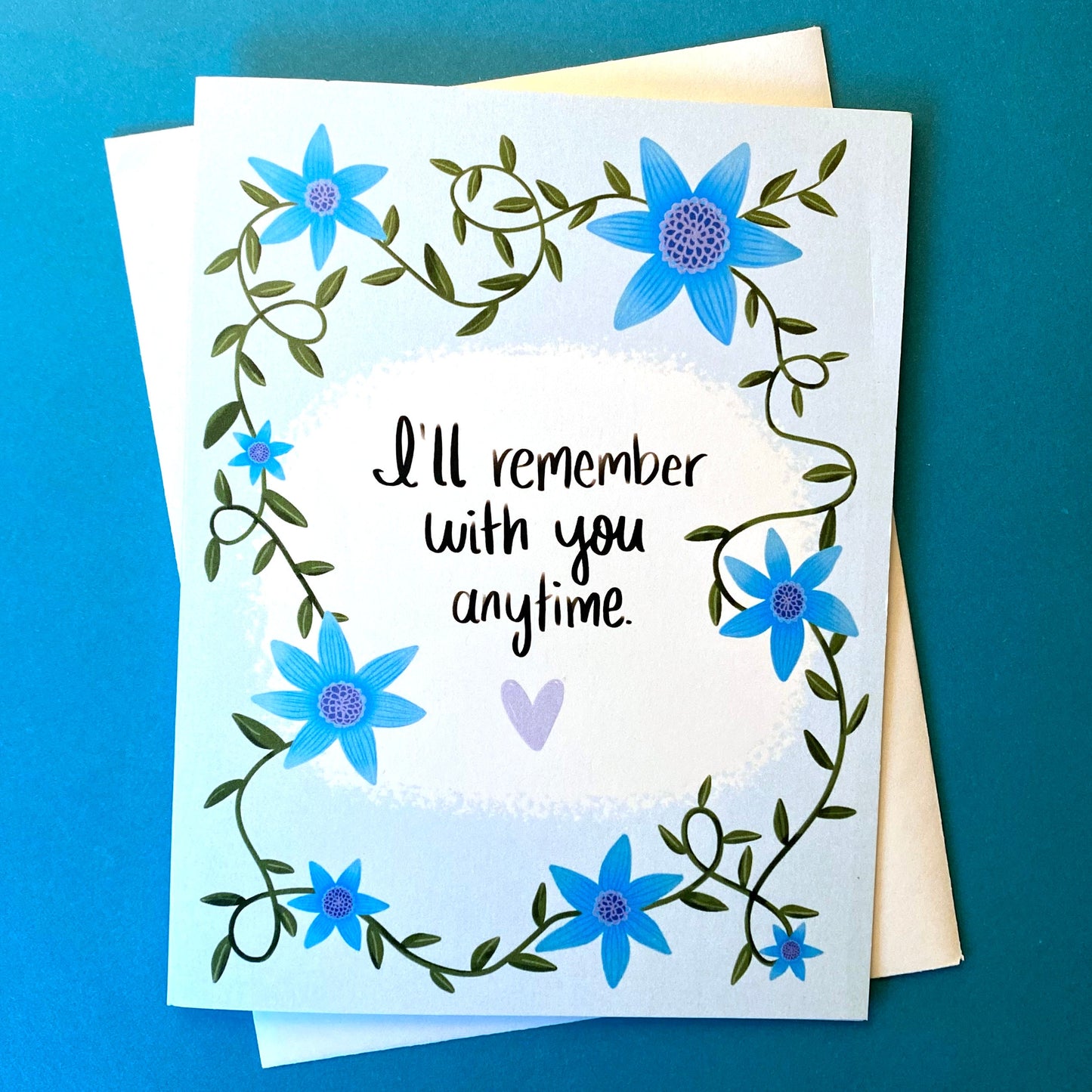 Sympathy Card, Condolence Card, Death Anniversary, Here for you Card, Grief Cards, Loss of Husband Card, Loss of Child Card, Support Card