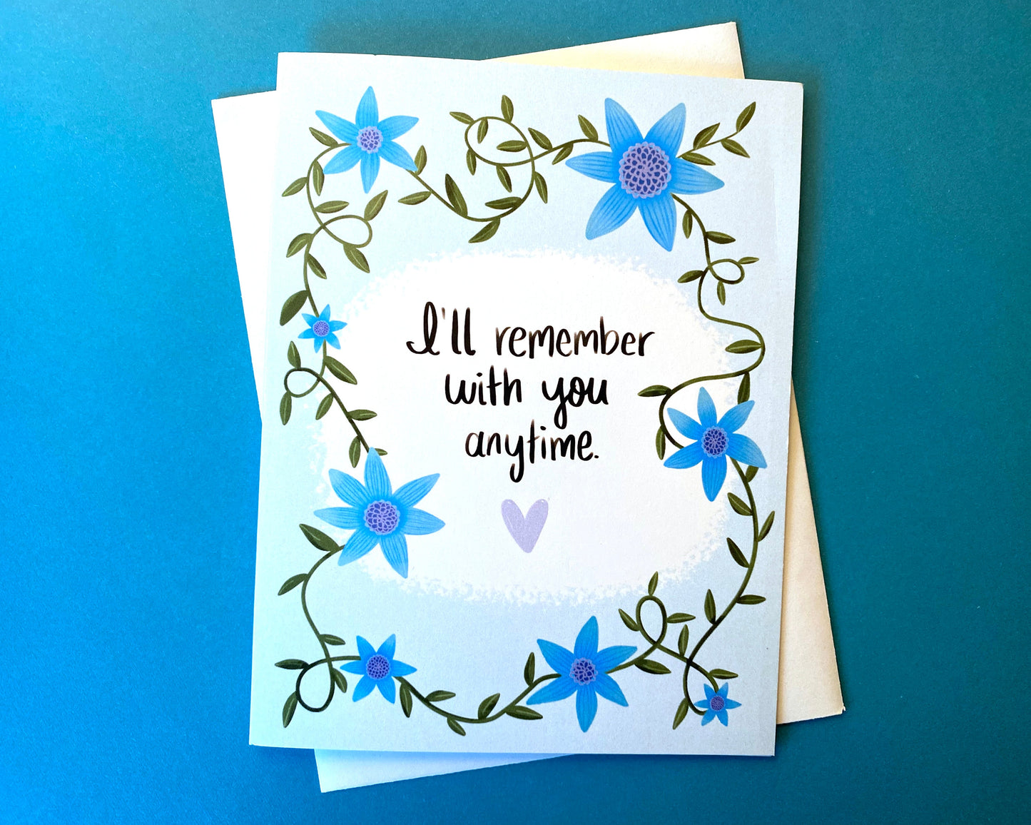 Sympathy Card, Condolence Card, Death Anniversary, Here for you Card, Grief Cards, Loss of Husband Card, Loss of Child Card, Support Card