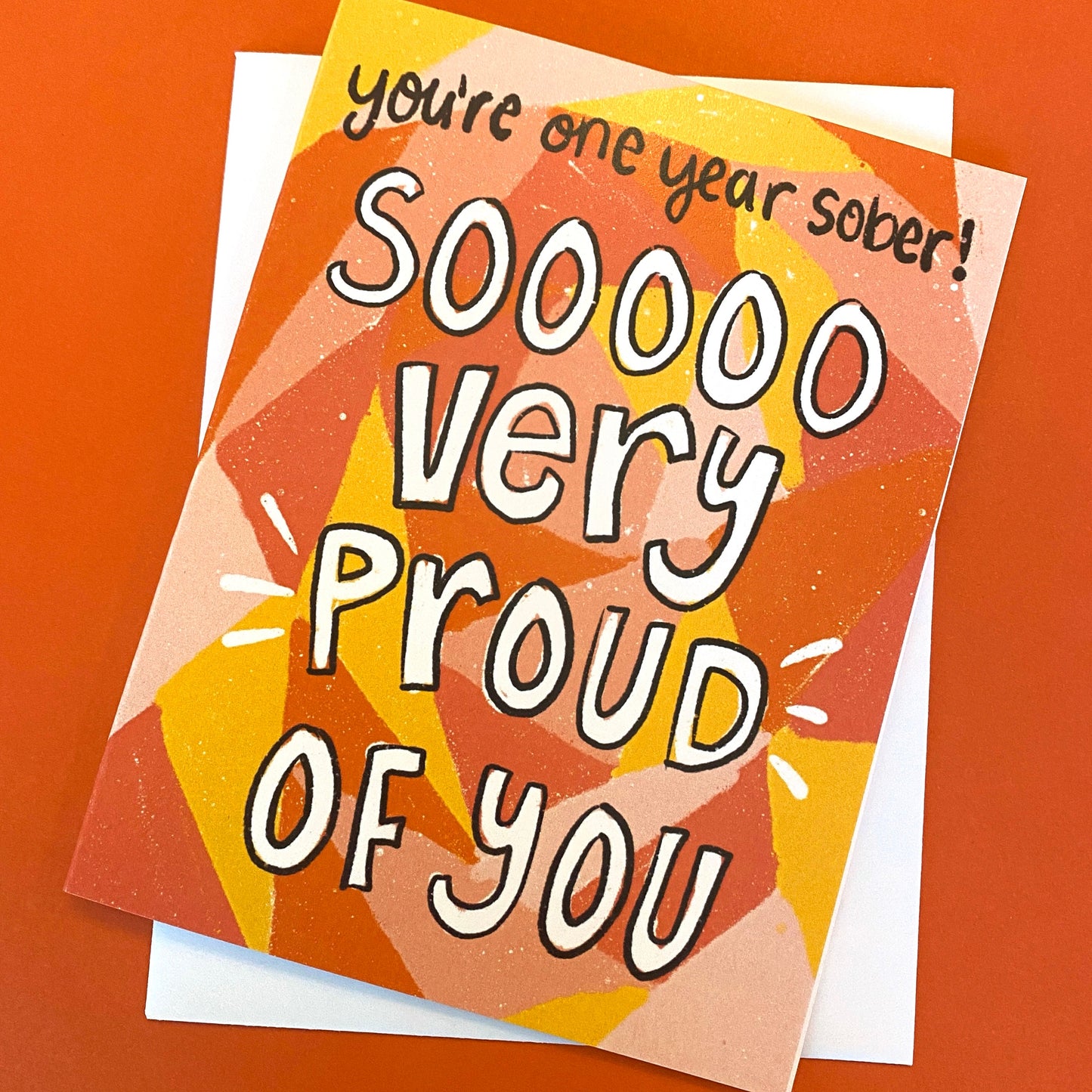 1 Year Sober, Sobriety Card, Sober Gift, One Year Sober Card, Sobriety Birthday Card, Sobriety Gift Men, Sobriety Milestone, Soberversary