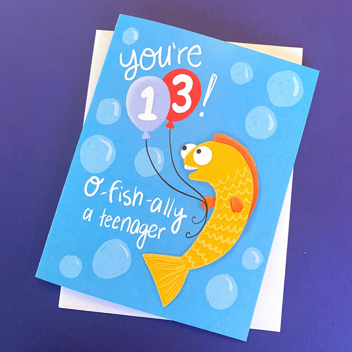13th Birthday Card, Birthday Card 13 year old, Happy 13th Birthday boy, Happy Birthday 13 Card, 13 official teenager