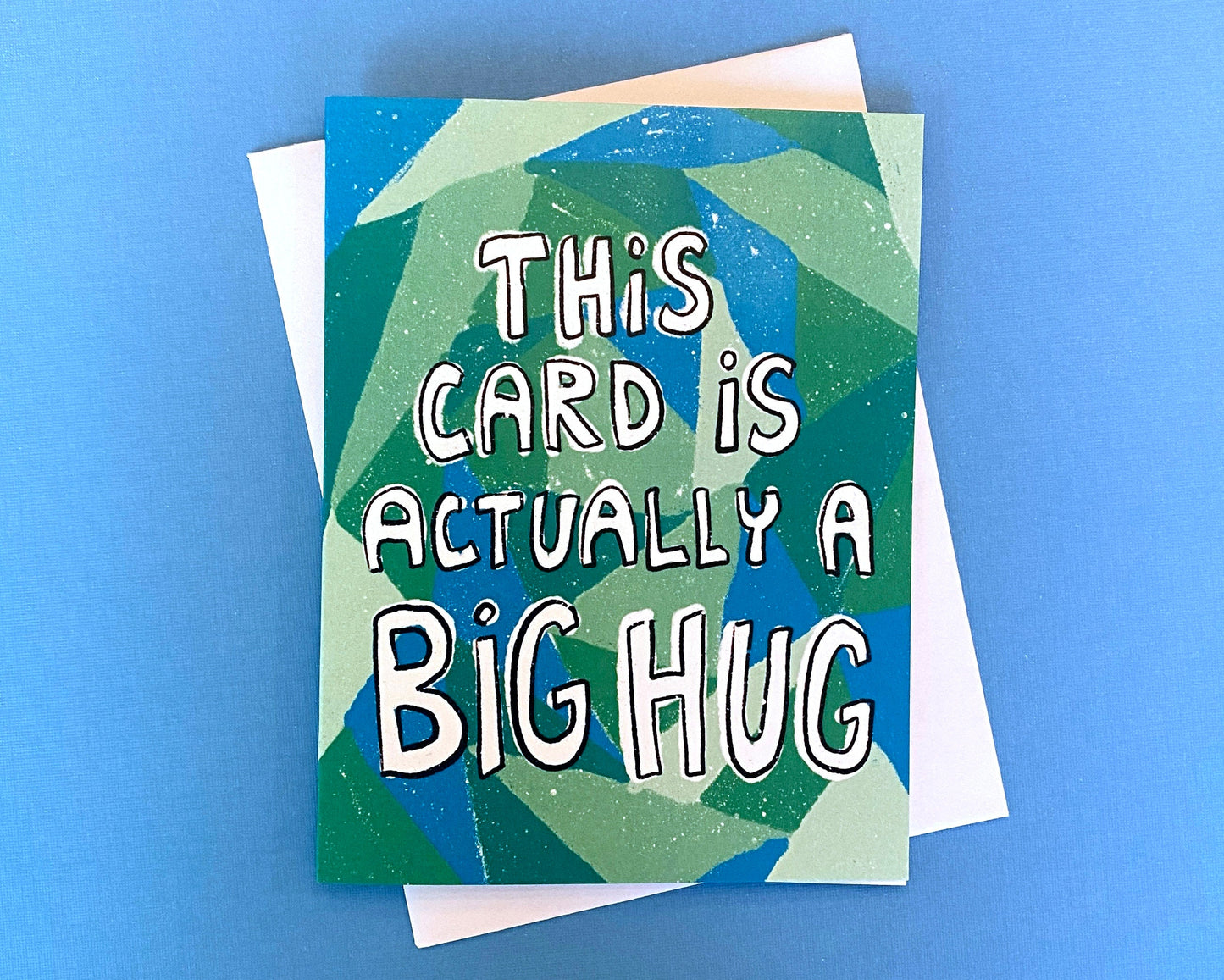 Sending Hugs Card, Hugging Cards, Thinking of You Card, Sending a Hug Card, Sending you a Hug, Encouragement Card, Hugs Greeting Card