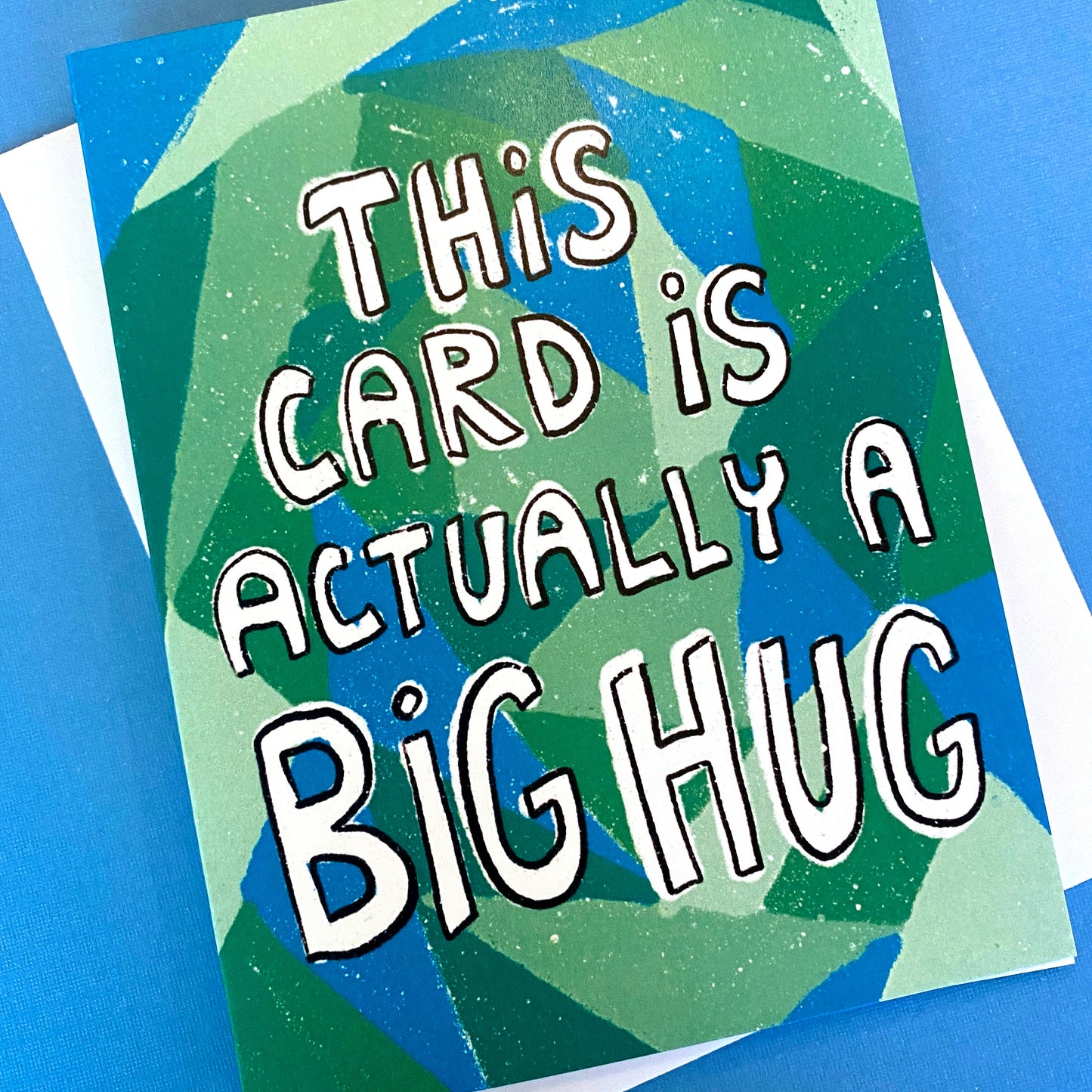 Sending Hugs Card, Hugging Cards, Thinking of You Card, Sending a Hug Card, Sending you a Hug, Encouragement Card, Hugs Greeting Card