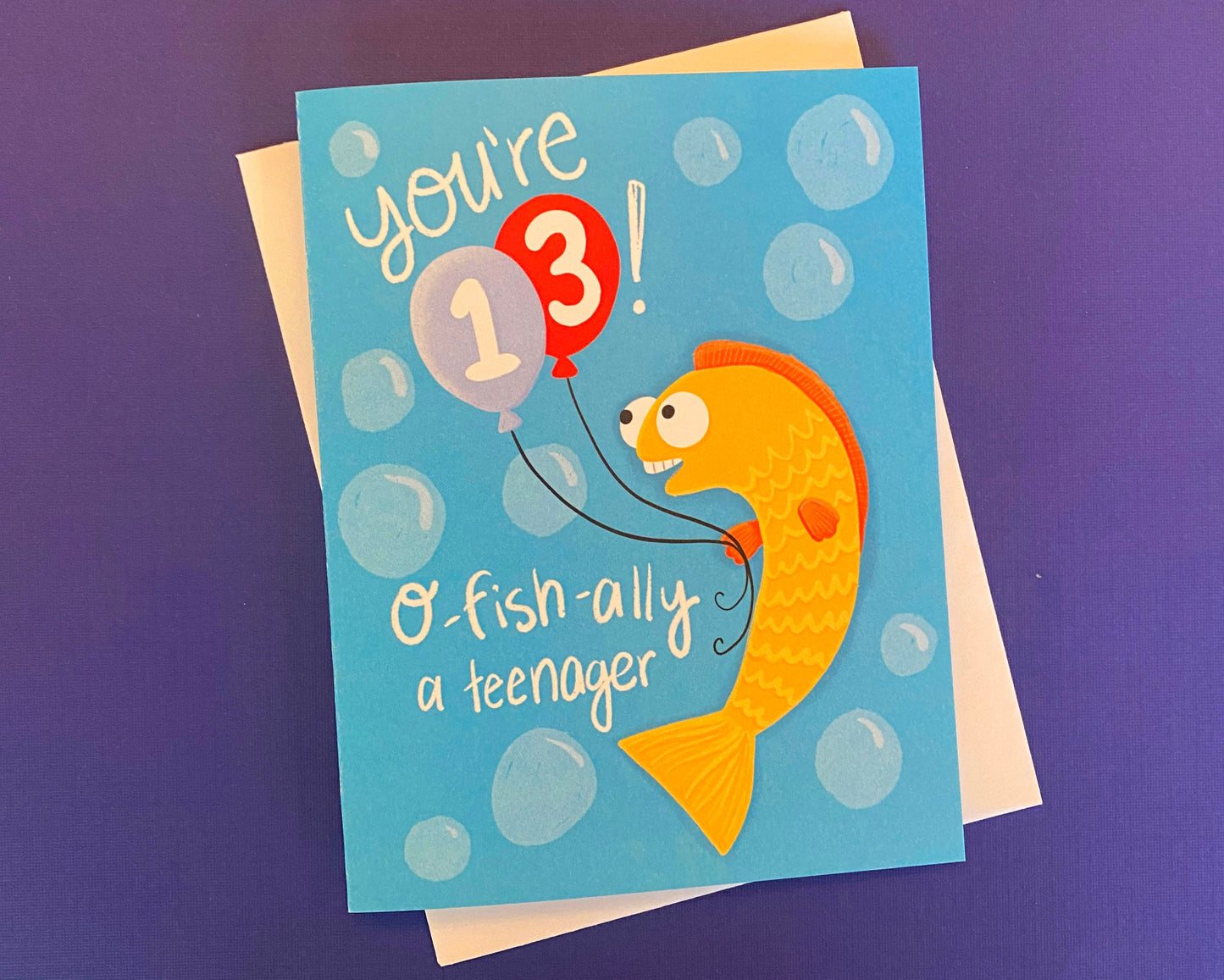 13th Birthday Card, Birthday Card 13 year old, Happy 13th Birthday boy, Happy Birthday 13 Card, 13 official teenager