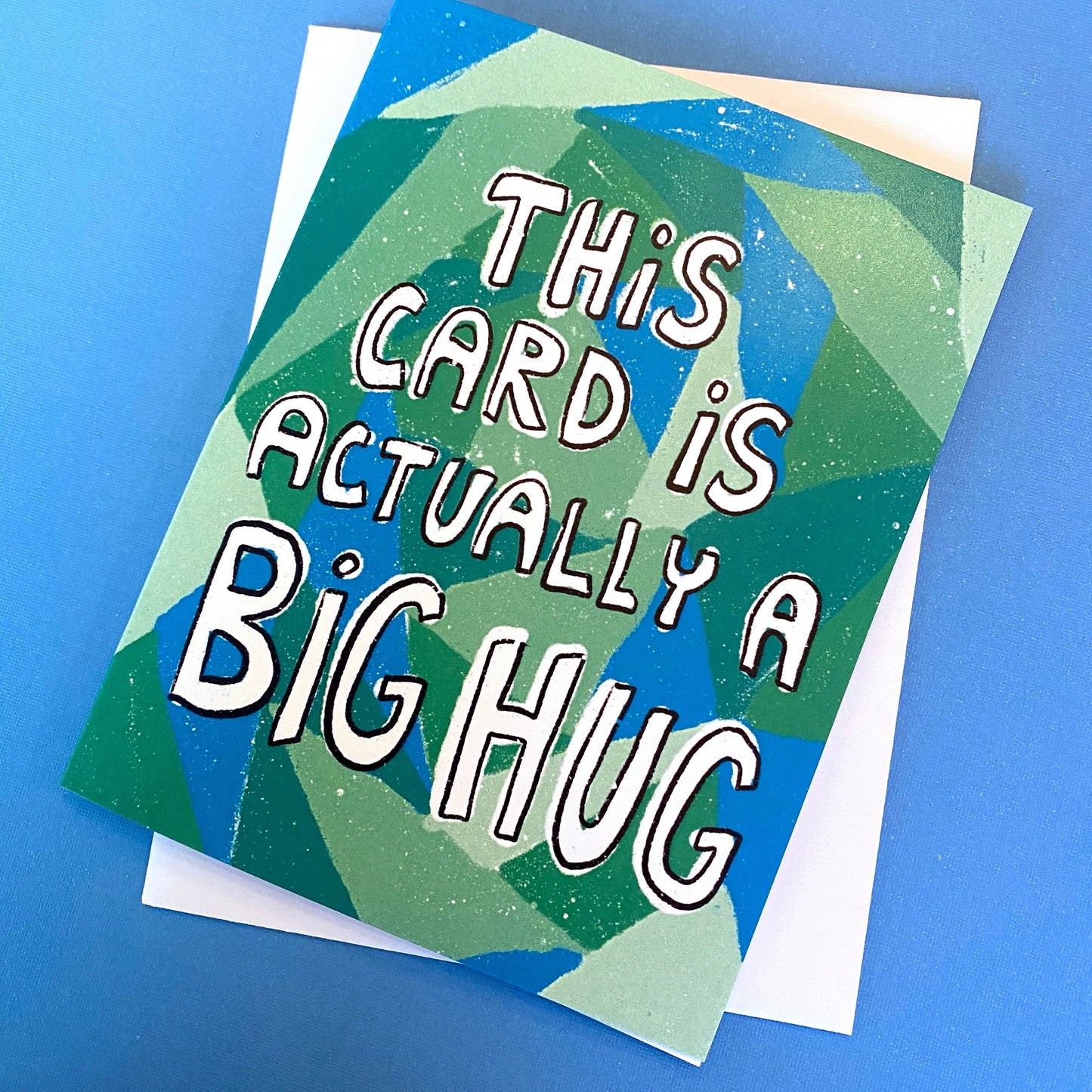 Sending Hugs Card, Hugging Cards, Thinking of You Card, Sending a Hug Card, Sending you a Hug, Encouragement Card, Hugs Greeting Card