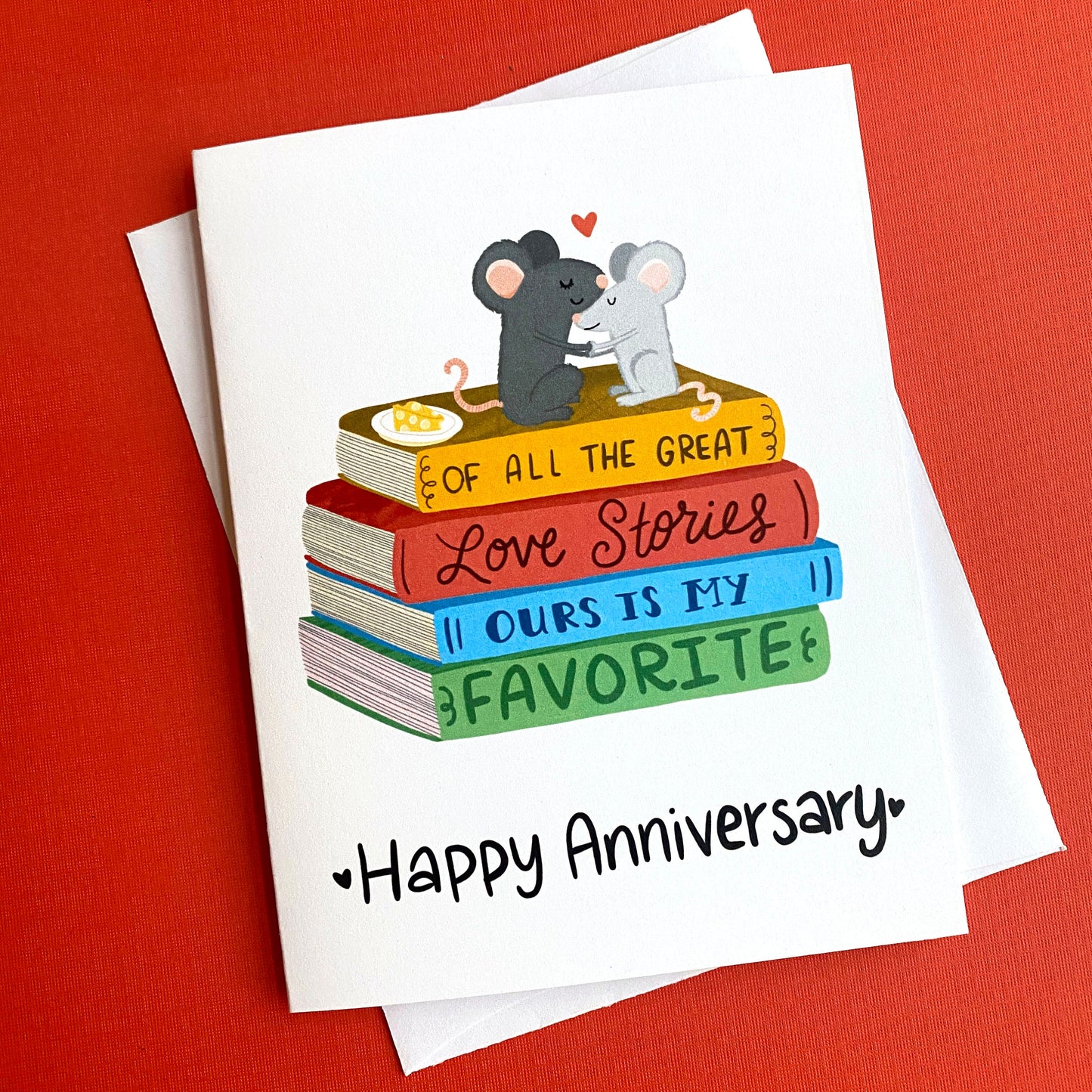 Cute Anniversary Card, Happy Anniversary Greeting Card, Wedding Anniversary Card