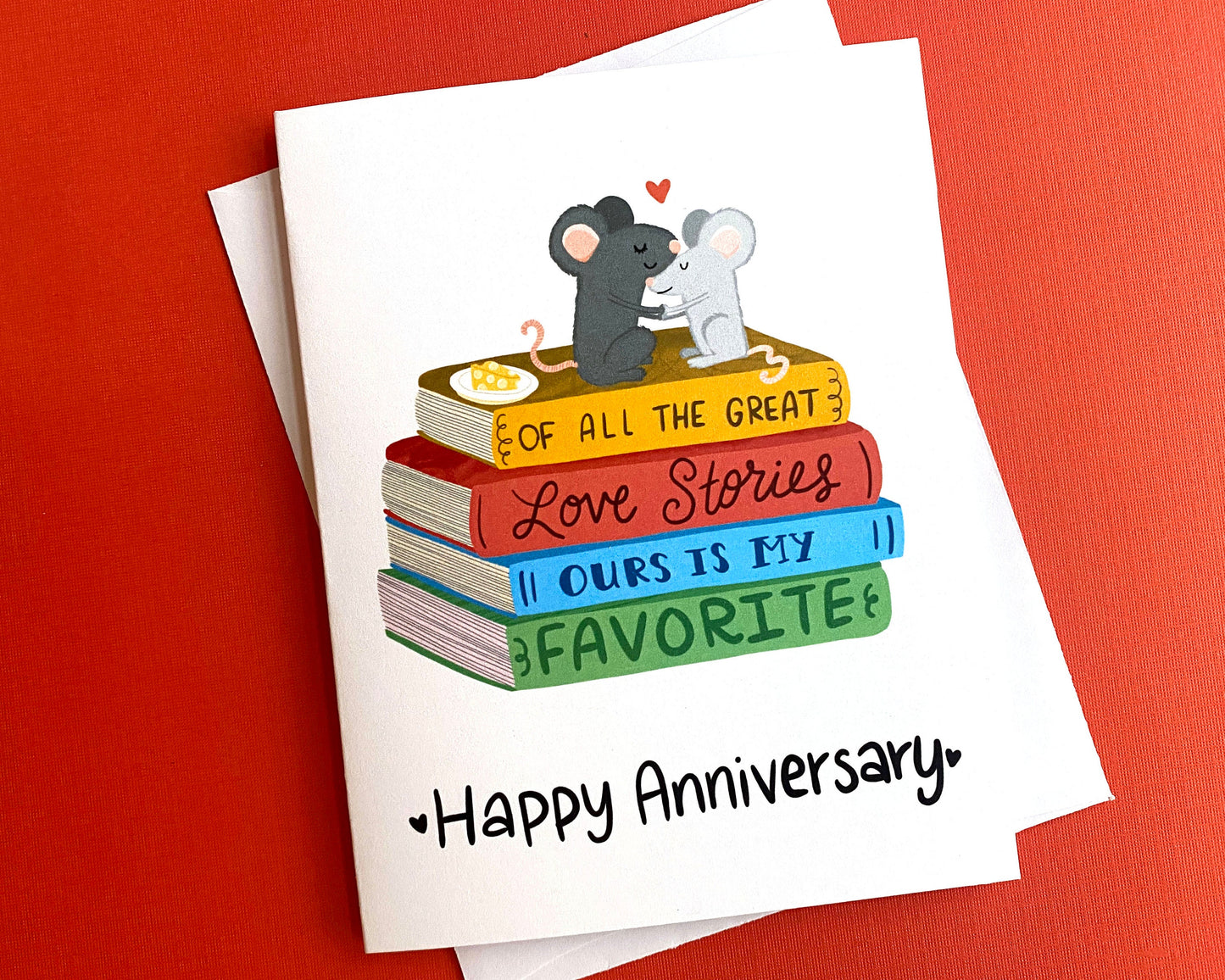 Cute Anniversary Card, Happy Anniversary Greeting Card, Wedding Anniversary Card
