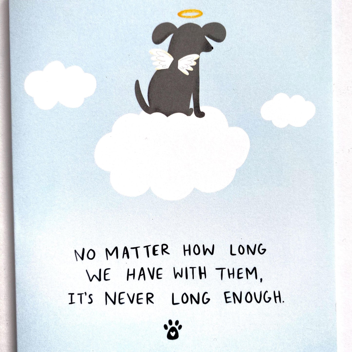Dog Sympathy Card,Pet Sympathy Card, Dog Loss Card, Pet Loss Card, Loss of Dog Card, dog bereavement card, dog memorial card, dog loss card