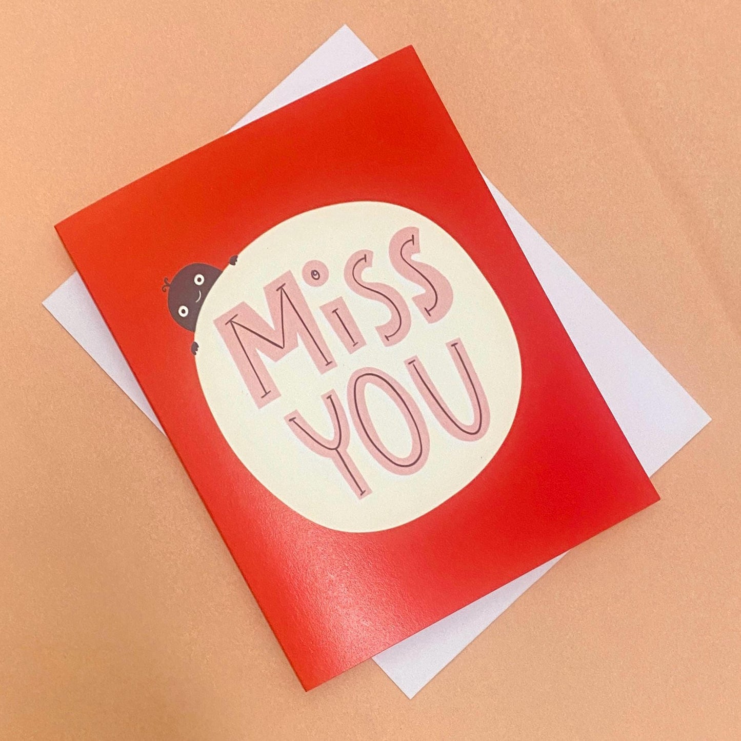 I Miss You Card, long distance letters, Just because gift, Miss you note cards, just because card, long distance greeting cards