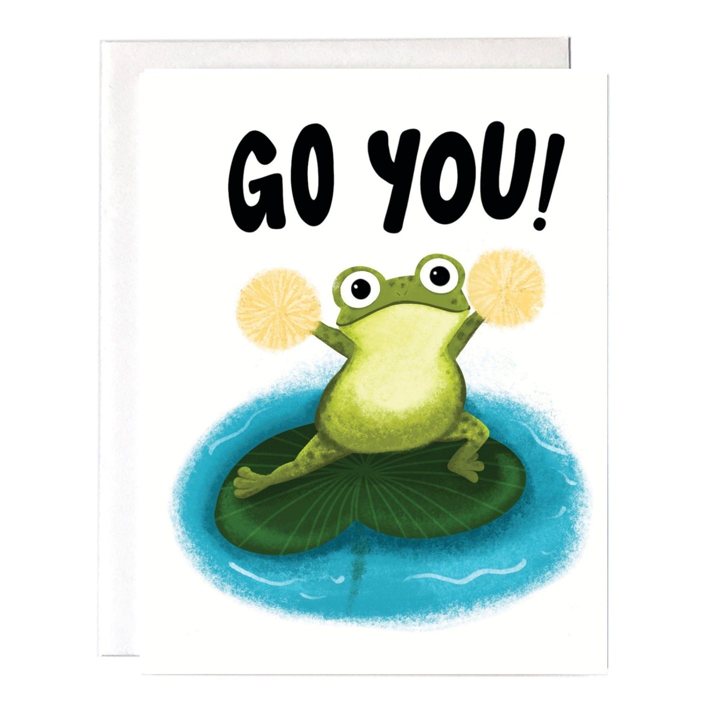 Congratulations Greeting Card: Go You - Hooray You did it - Great Job Gift