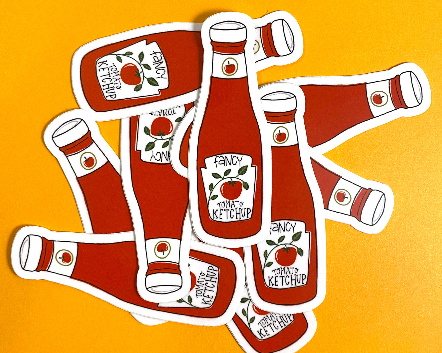 Ketchup Sticker