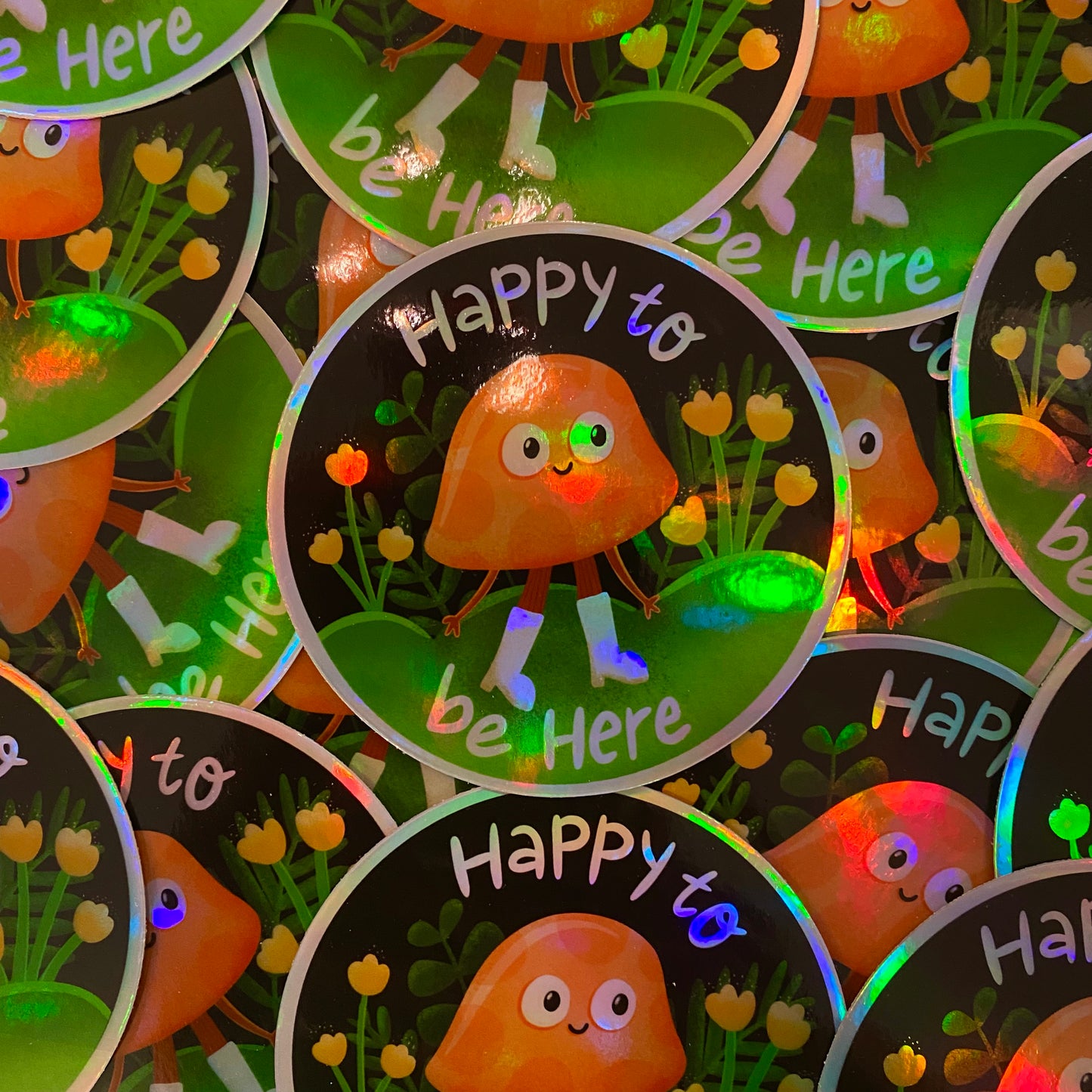 magic mushroom sticker