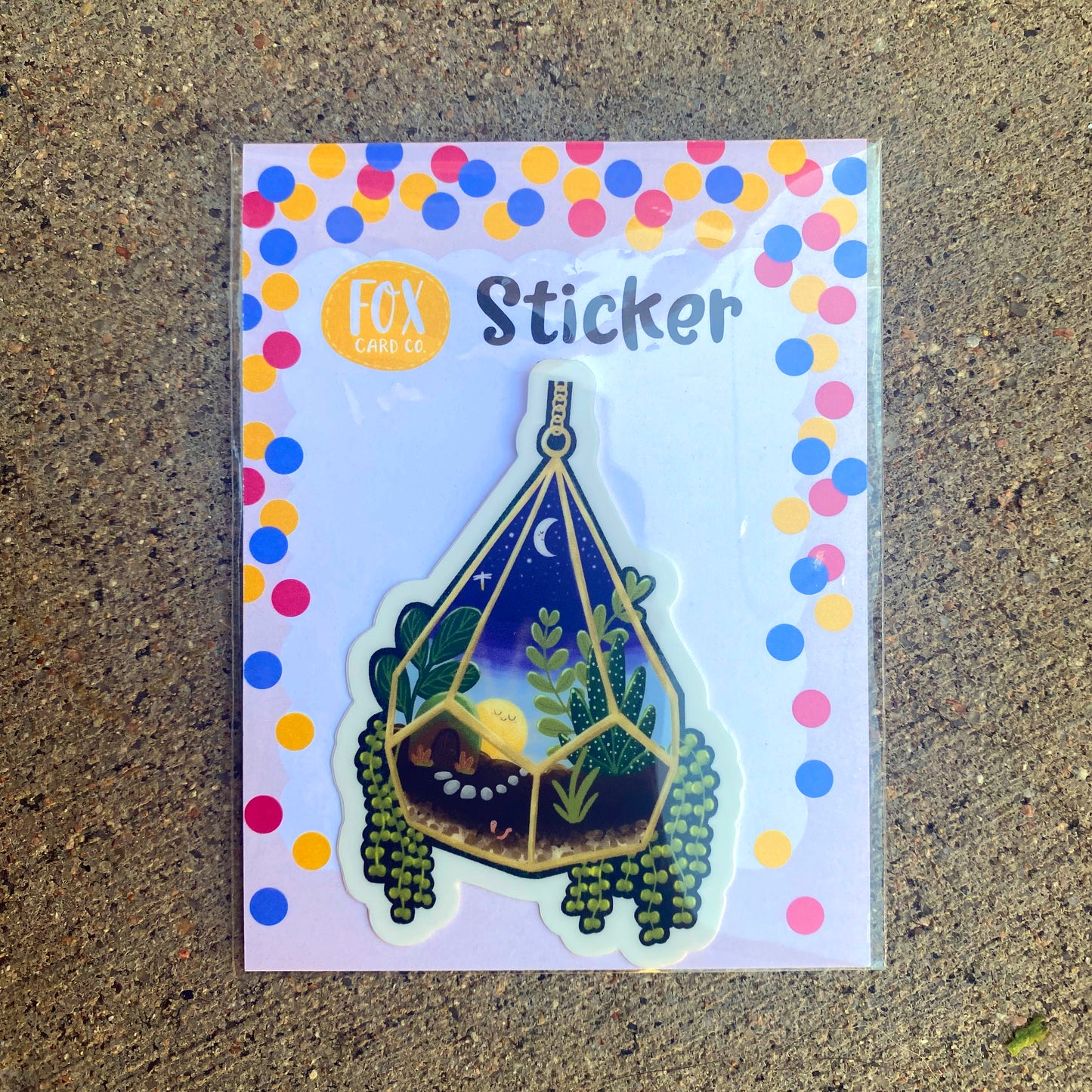 Terrarium Sticker