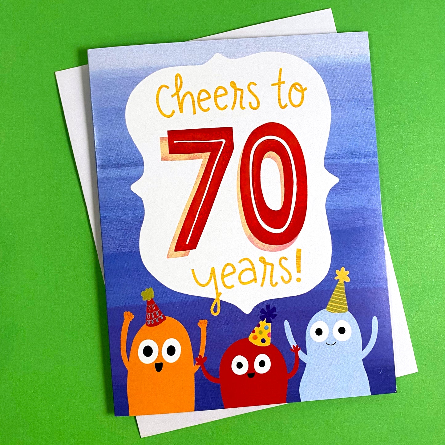 70th birthday card