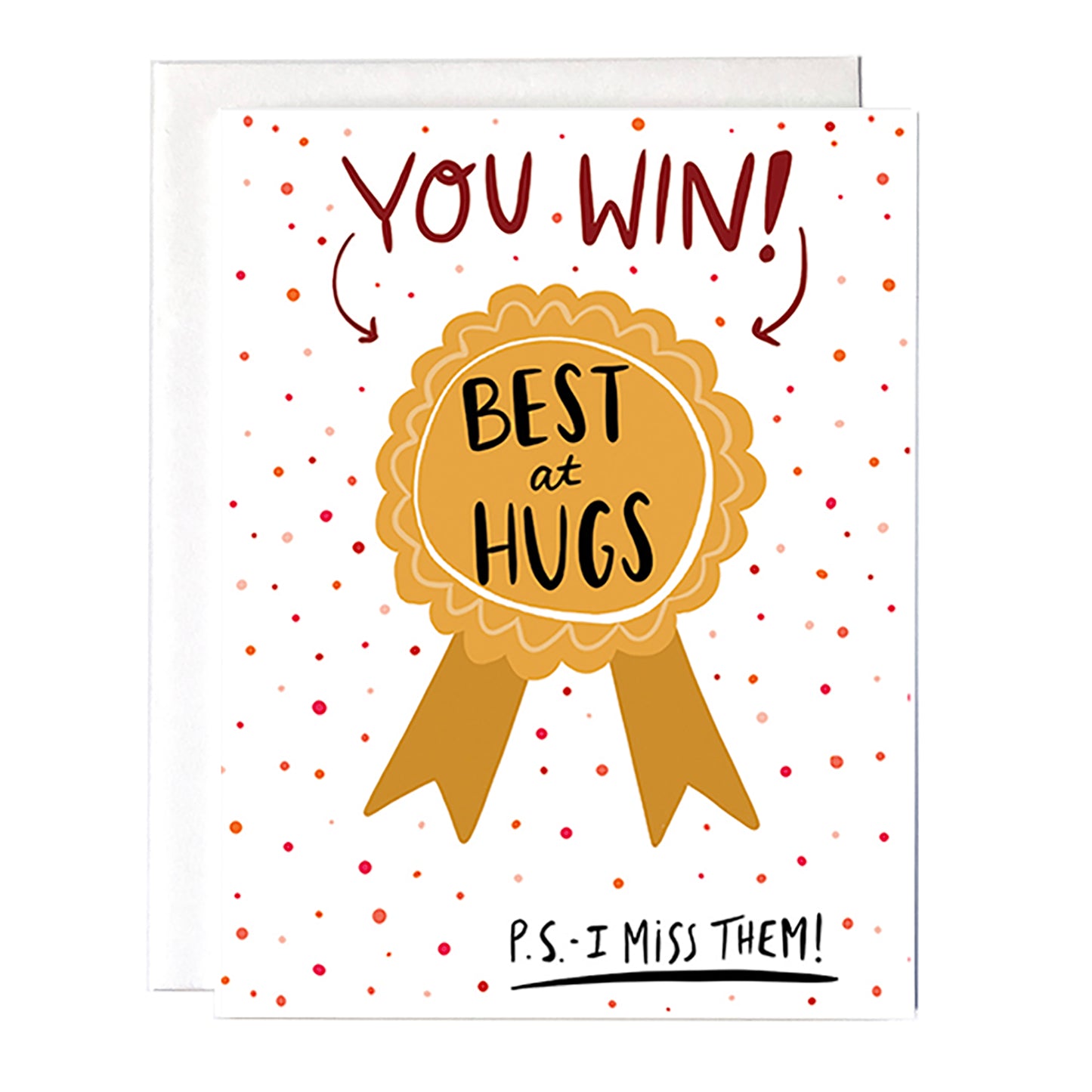 miss you card