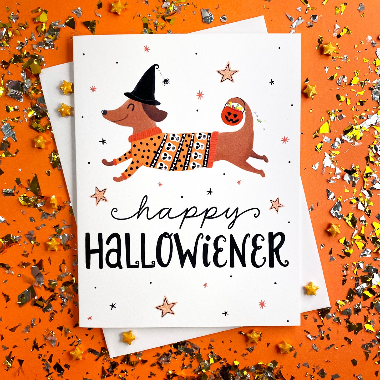 Halloween Card Dog