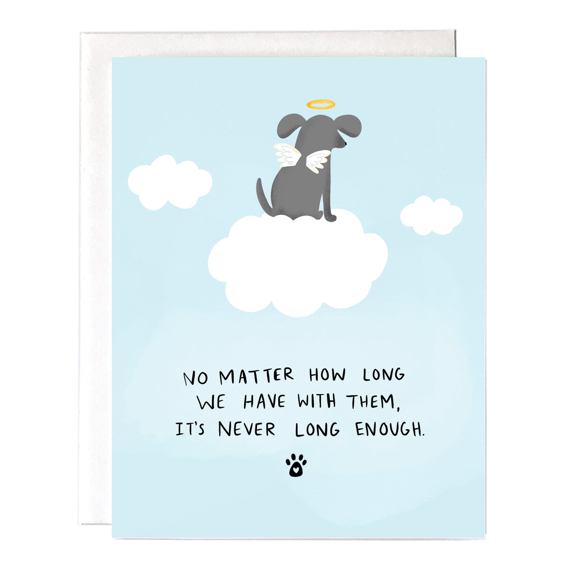 dog condolences card