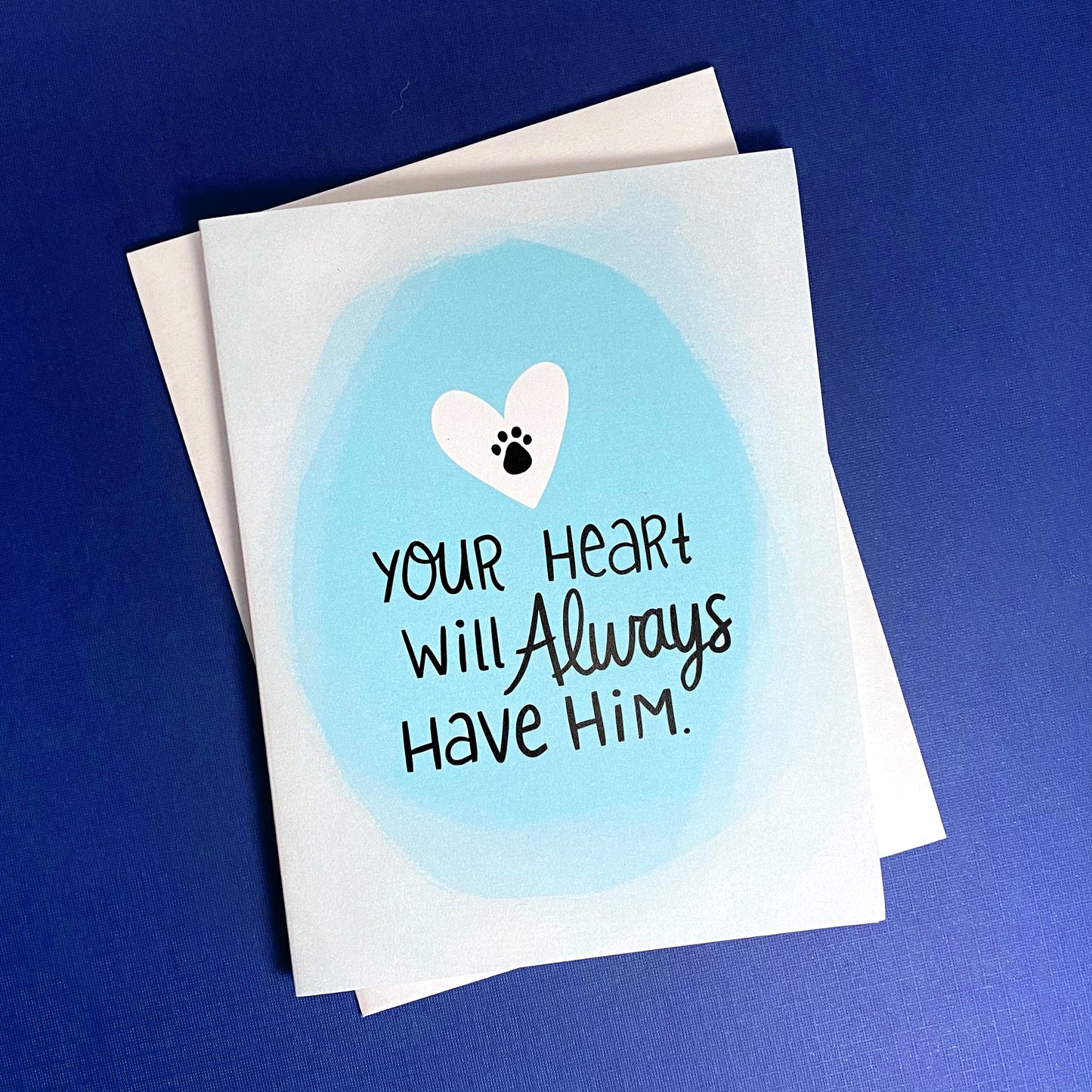 pet sympathy card