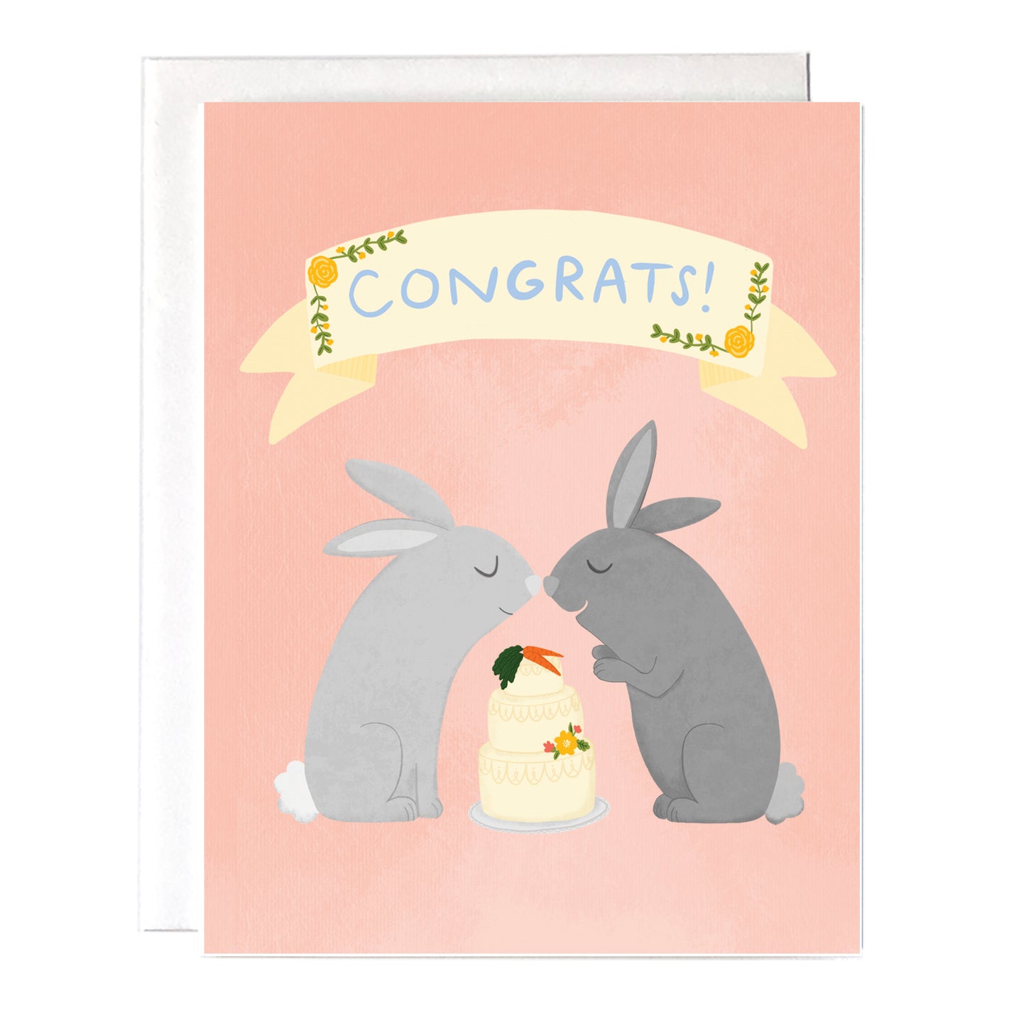 Wedding Bunnies Card