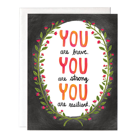 you are strong card