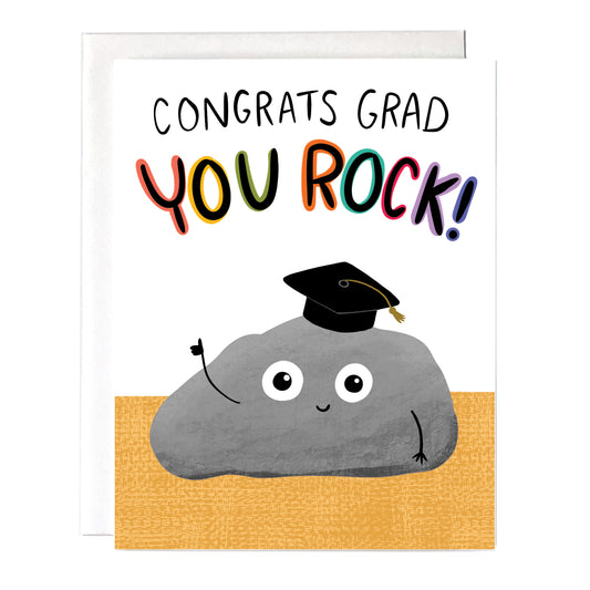 You Rock Graduation Card