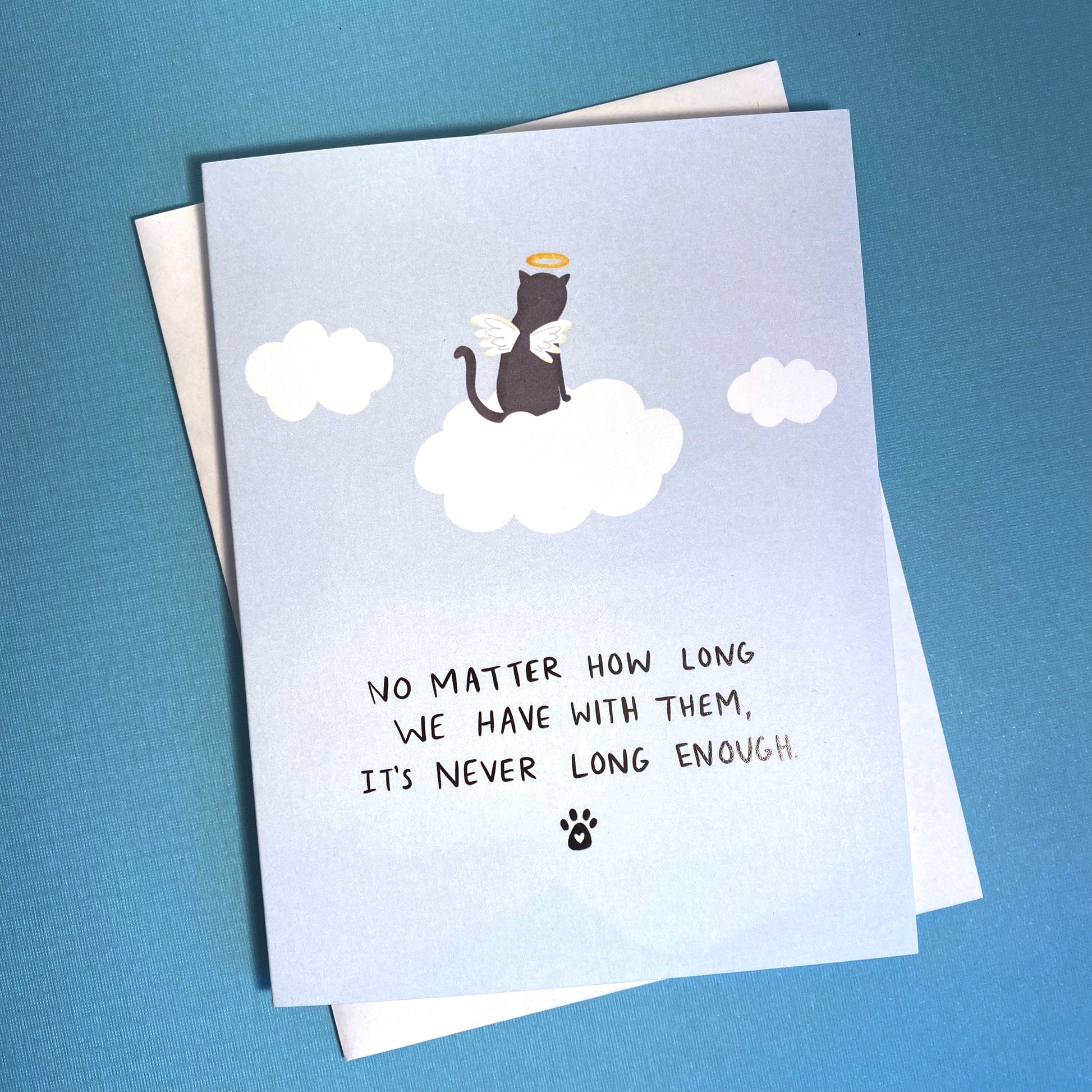 Sympathy card loss of cat