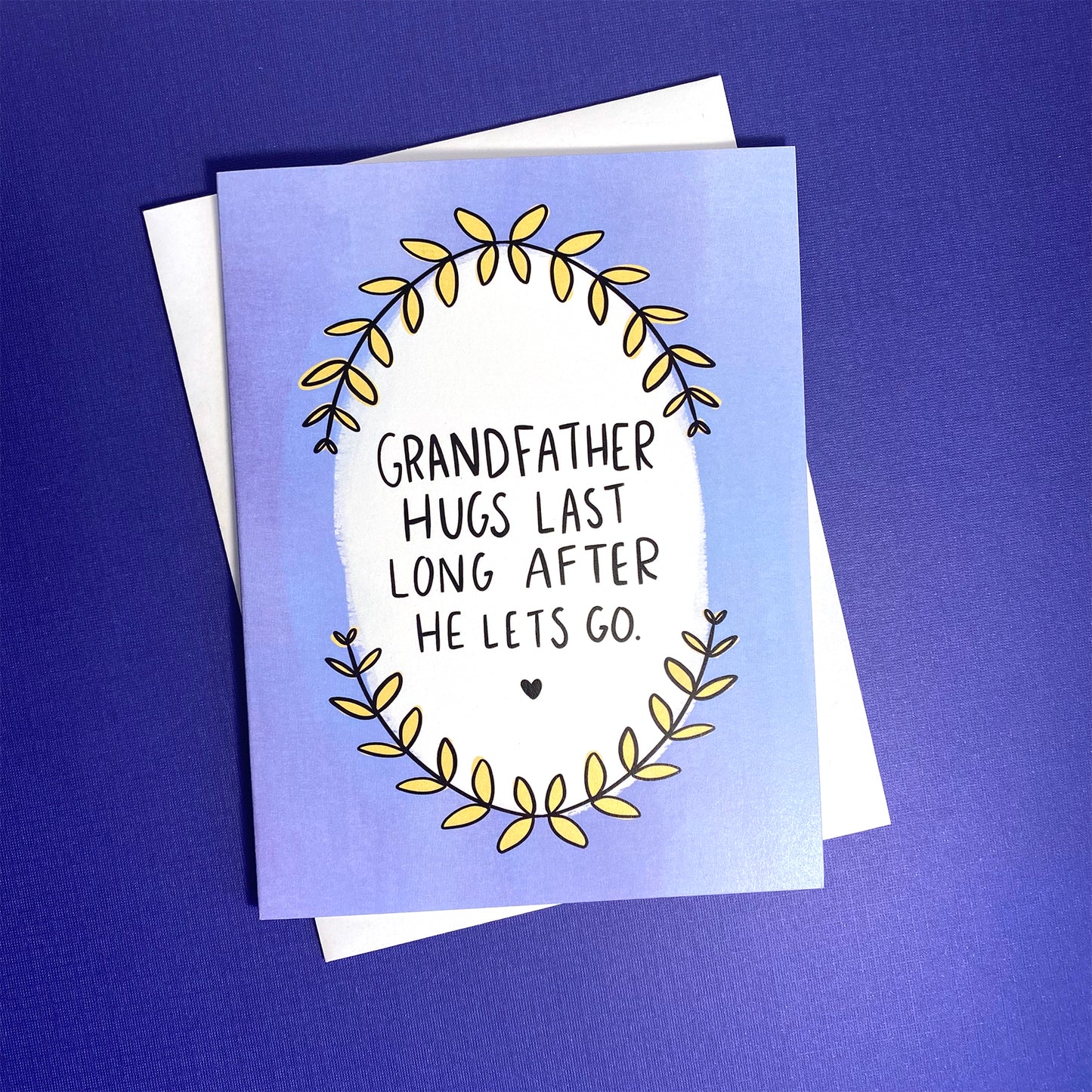 loss of grandfather sympathy card
