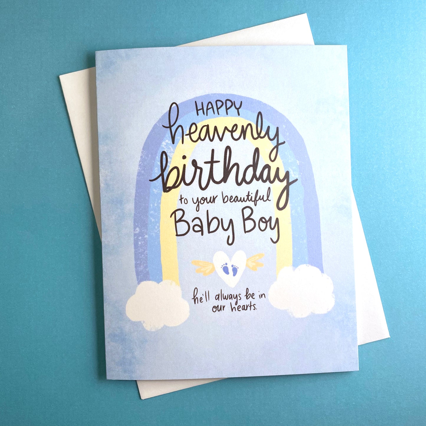 baby boy sympathy card
