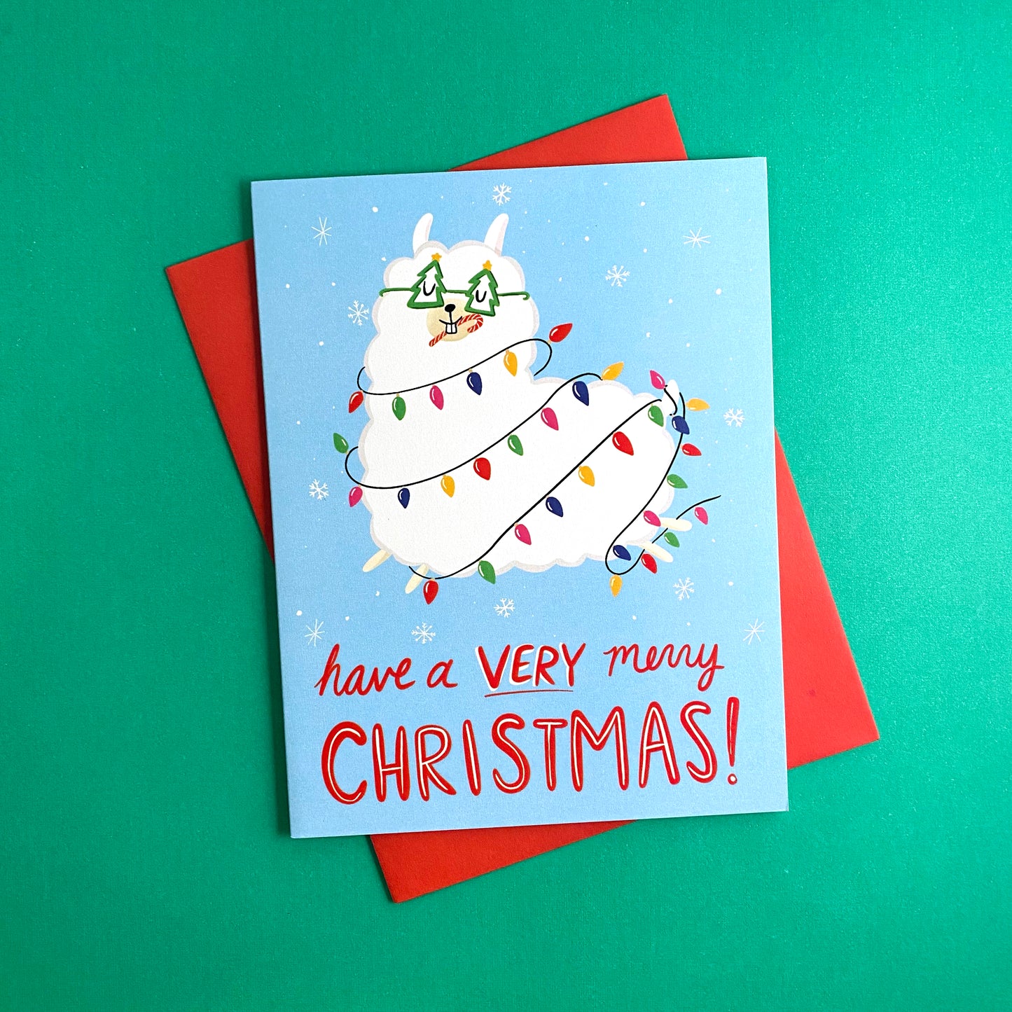 Christmas Llama