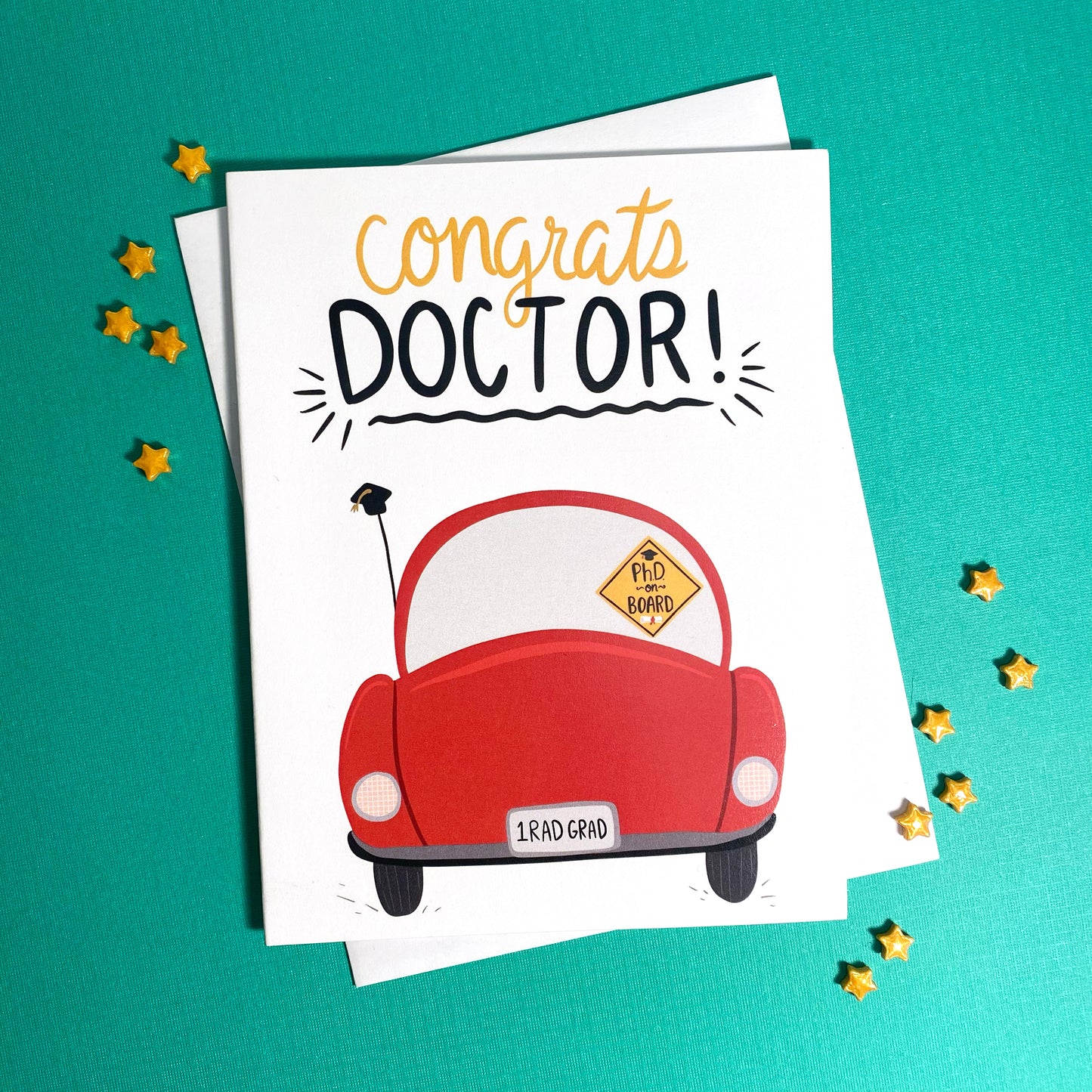 phd graduation card