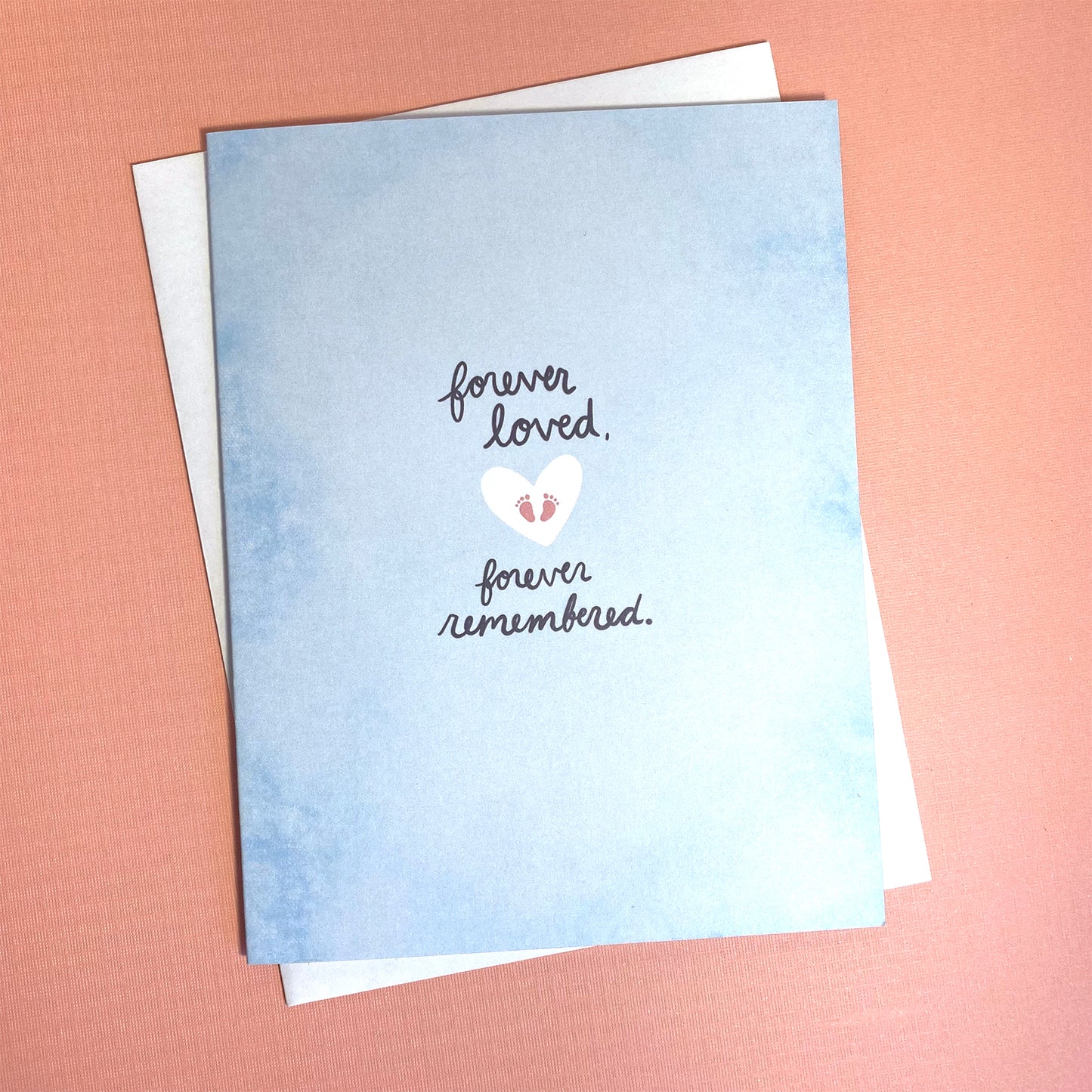 miscarriage card baby girl