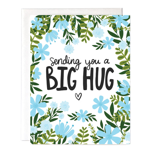 sending big hugs card
