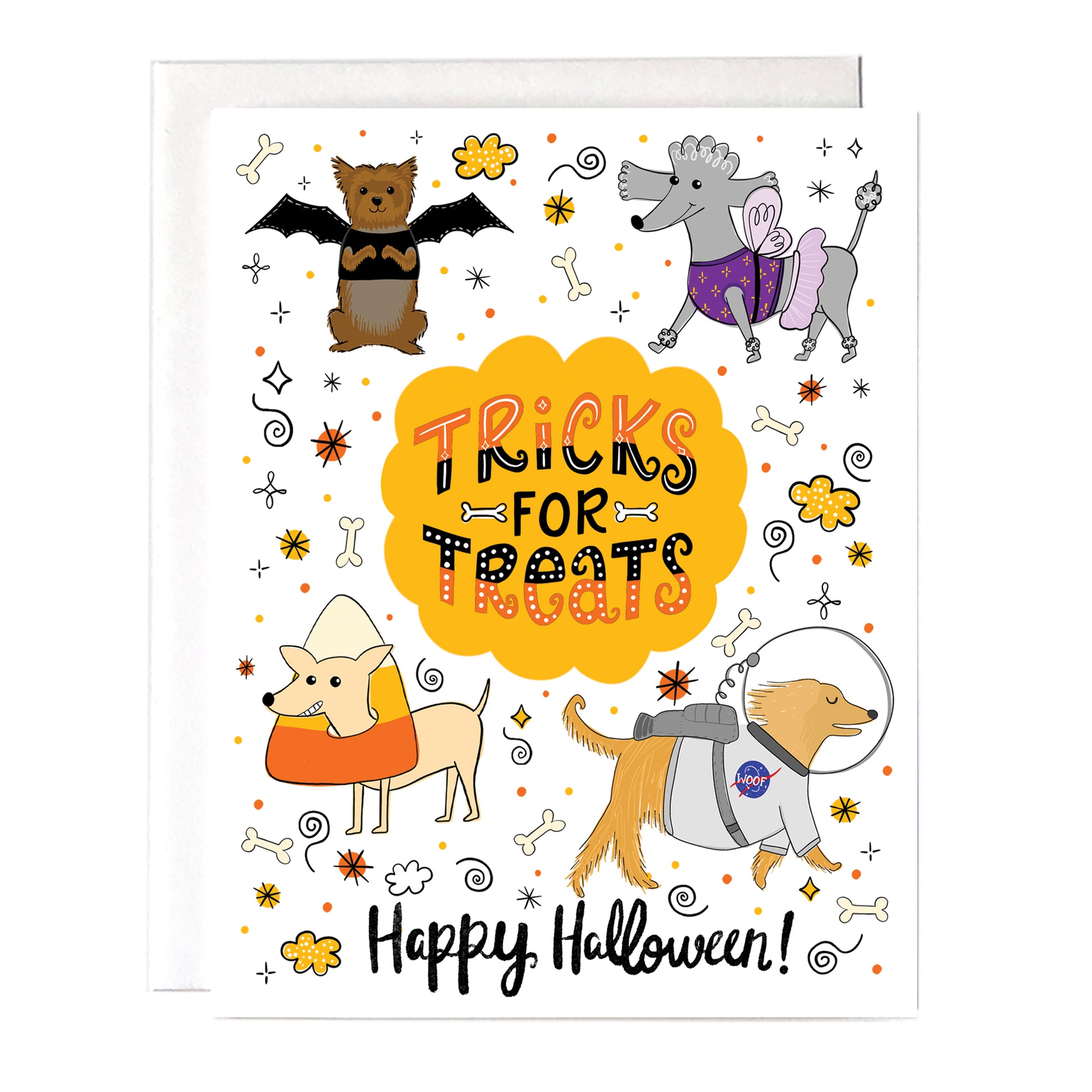 cute halloween card