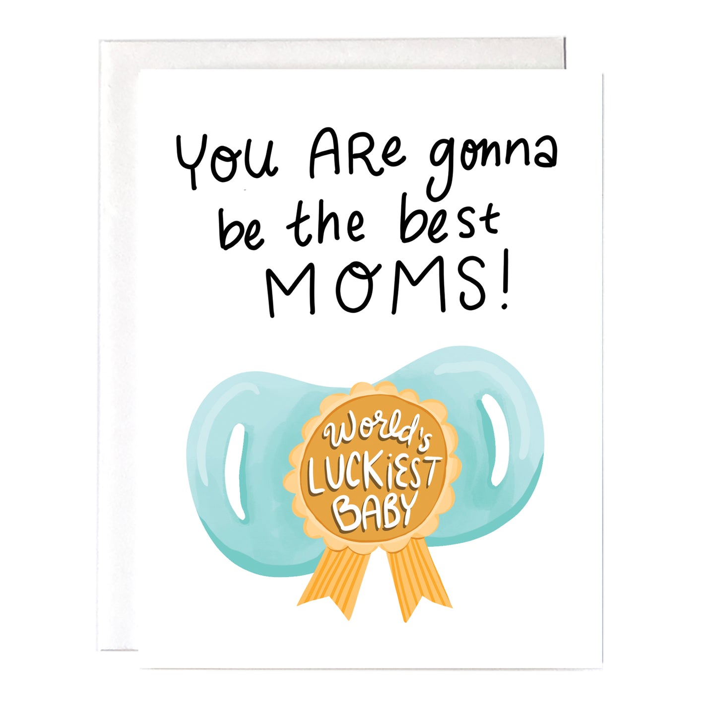 Lesbian Moms Baby Card