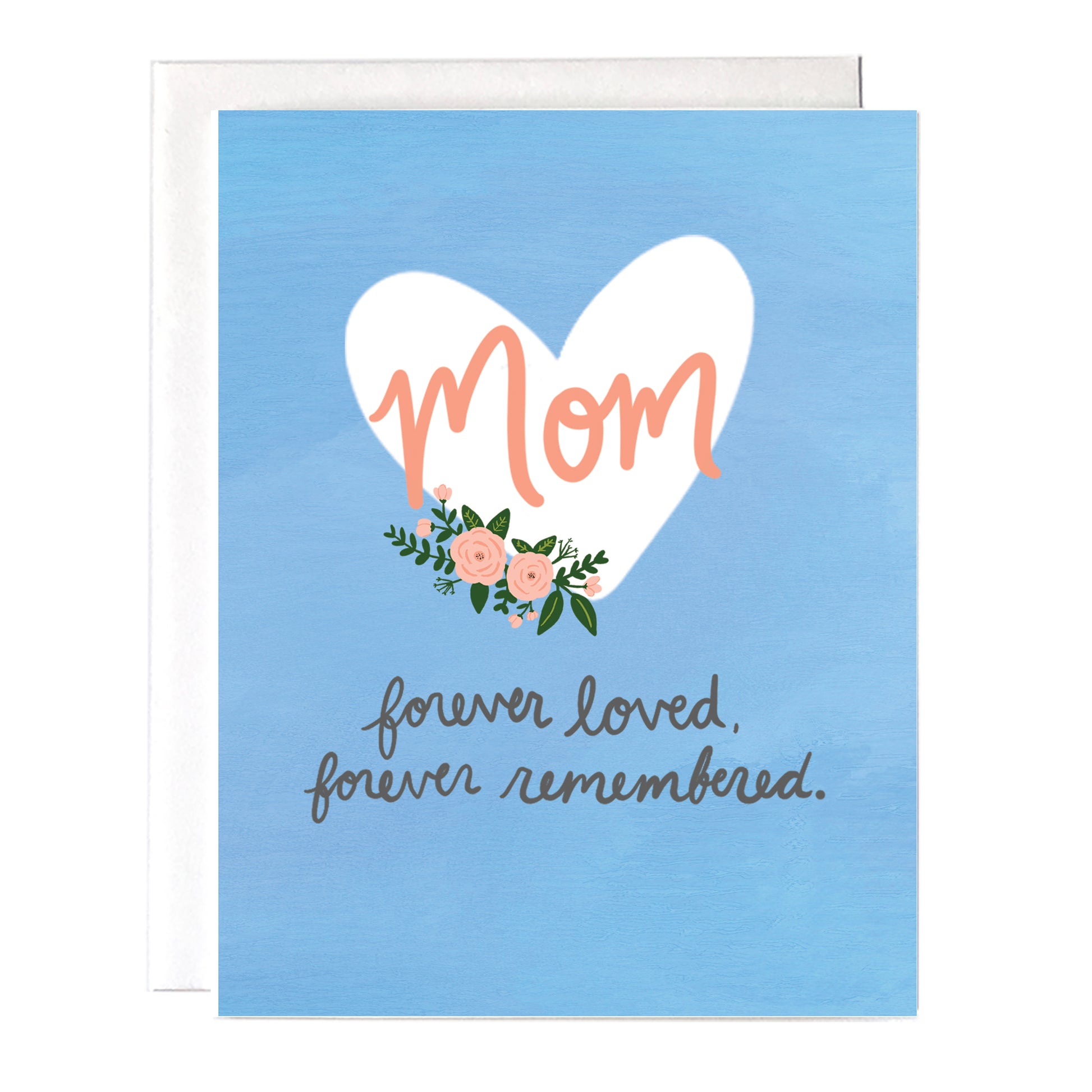 loss of mom condolence card