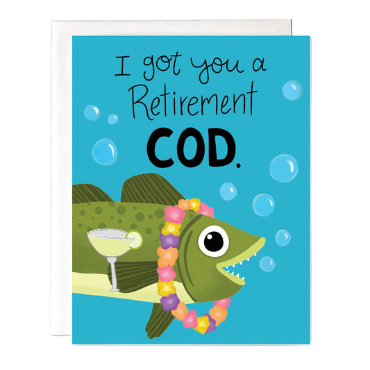 Cod Retirement Card