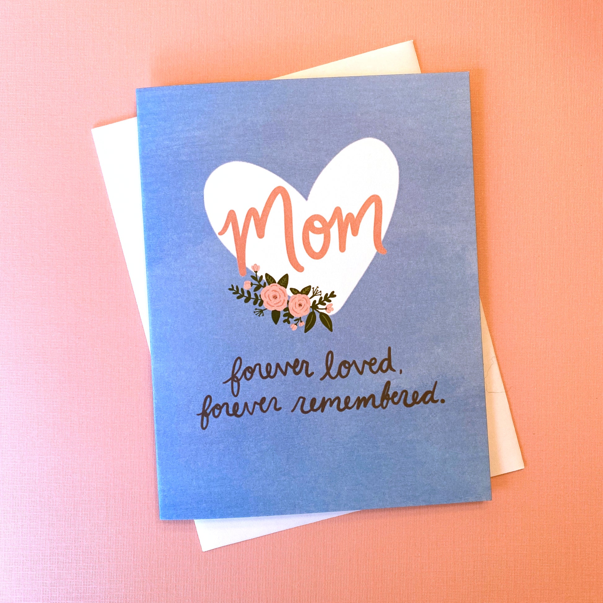 mom sympathy card
