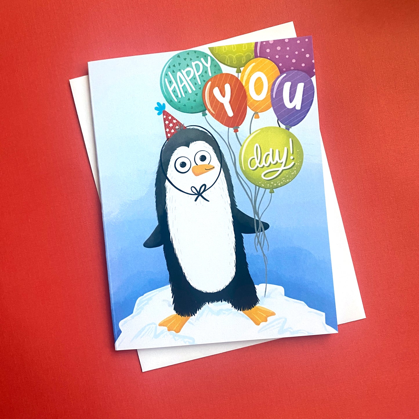 Penguin Birthday Card