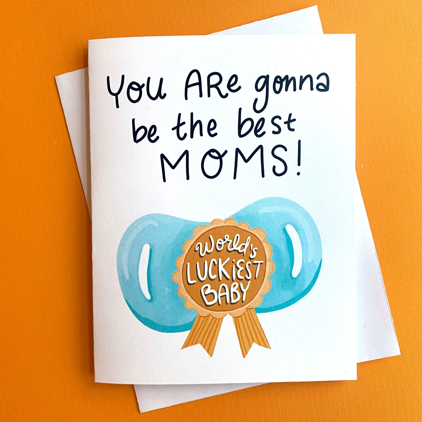 Lesbian Moms Baby Card