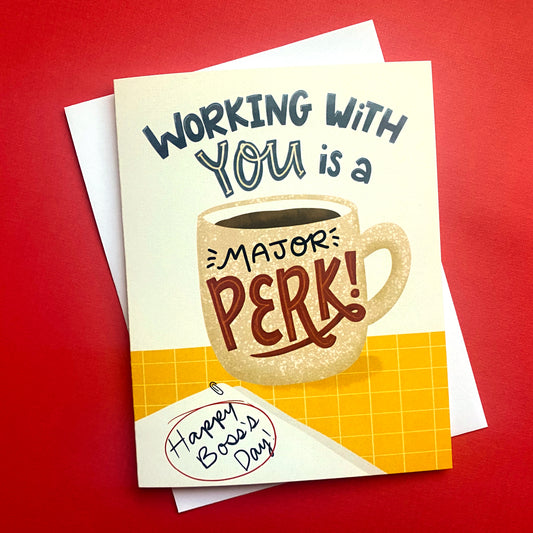 Boss's Day Mug Card