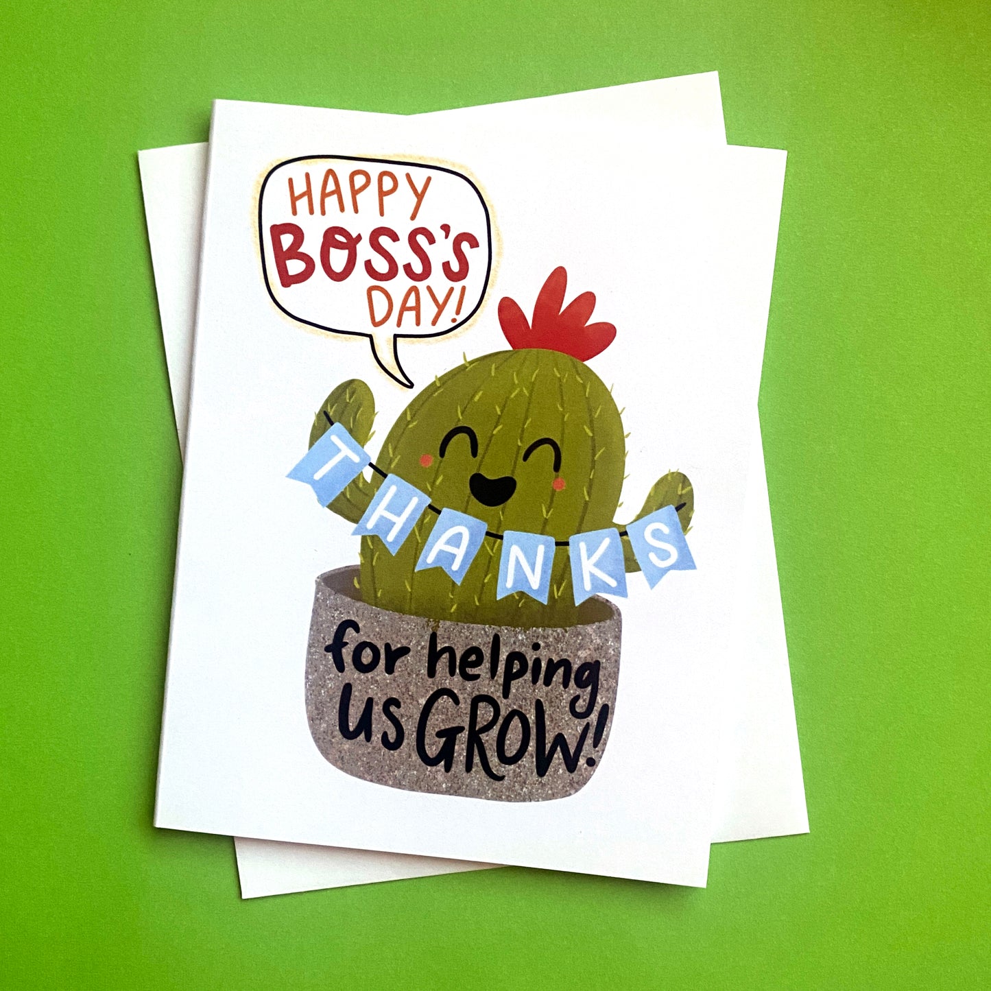 Boss’s Day Plant Card