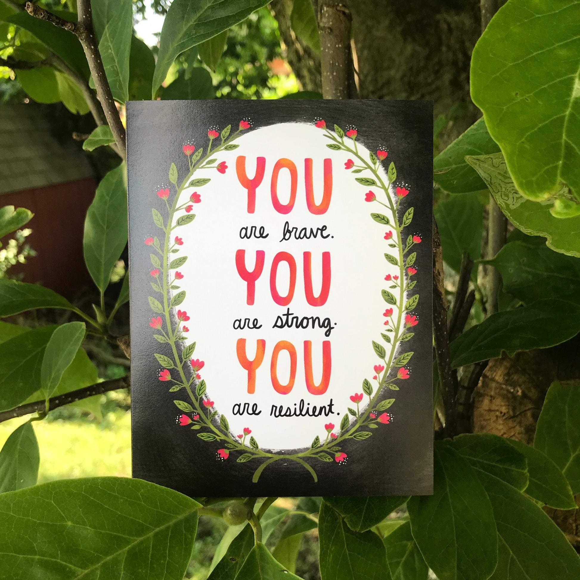 You are Strong Card, Encouragement Cards For Women, Breast Cancer Card, Mastectomy Card, Cancer Cards for Women, Sobriety Card, Brave Card