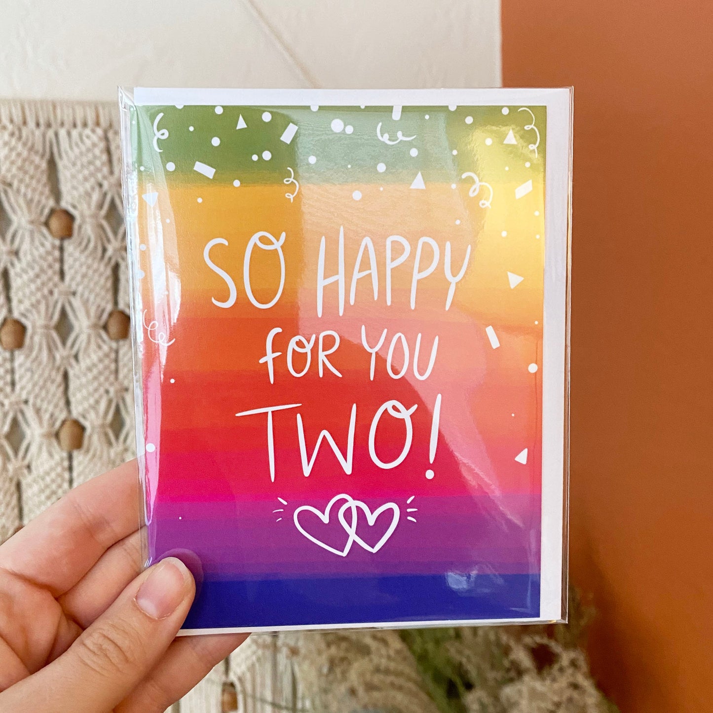 Rainbow Wedding, Lesbian Engagement Card, Gay Wedding Card, Lesbian Wedding Card, Lesbian Wedding Gift, gay engagement card, engayged, pride
