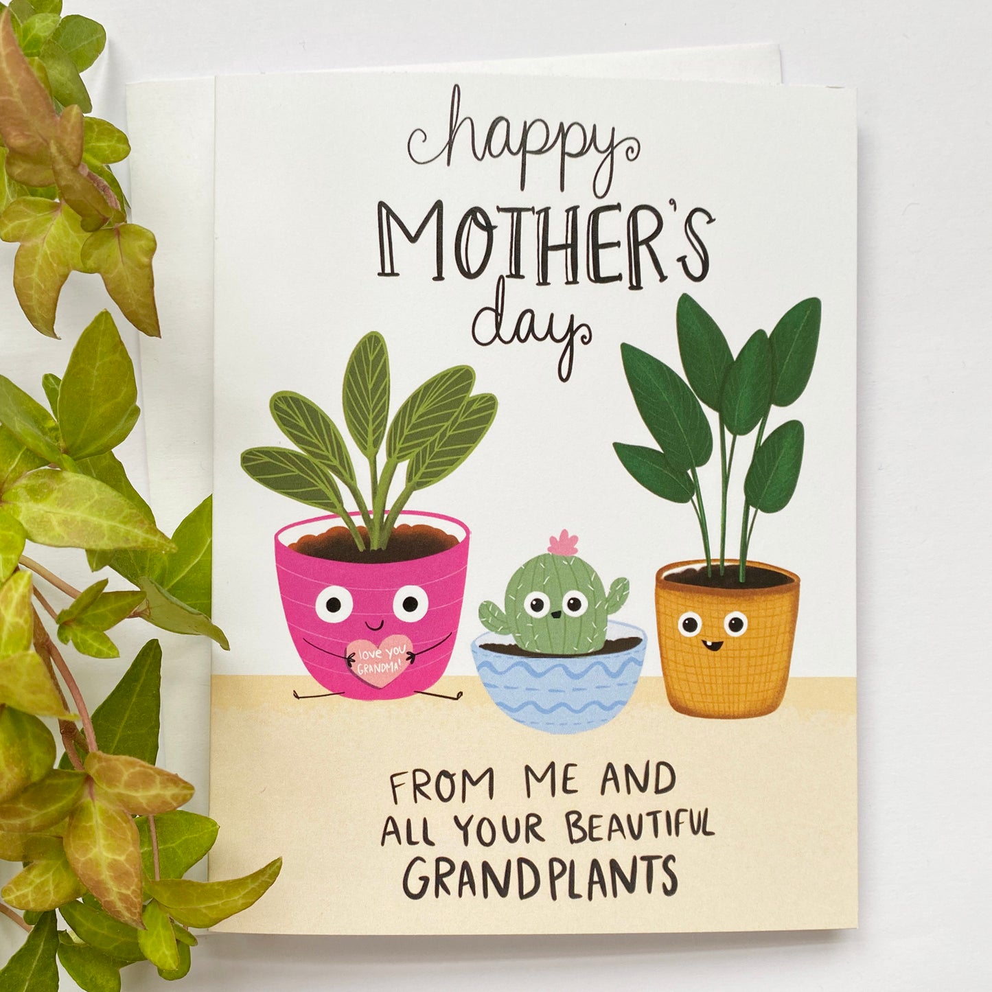 Funny Mother's Day Card for Mom, Happy Mothers Day Card For Mother's Day from Daughter, Mothers Day Plant Gift, Mother of Plants, Mom Cards