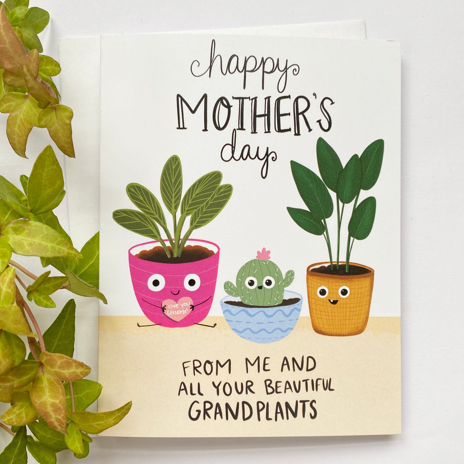 Funny Mother's Day Card for Mom, Happy Mothers Day Card For Mother's Day from Daughter, Mothers Day Plant Gift, Mother of Plants, Mom Cards